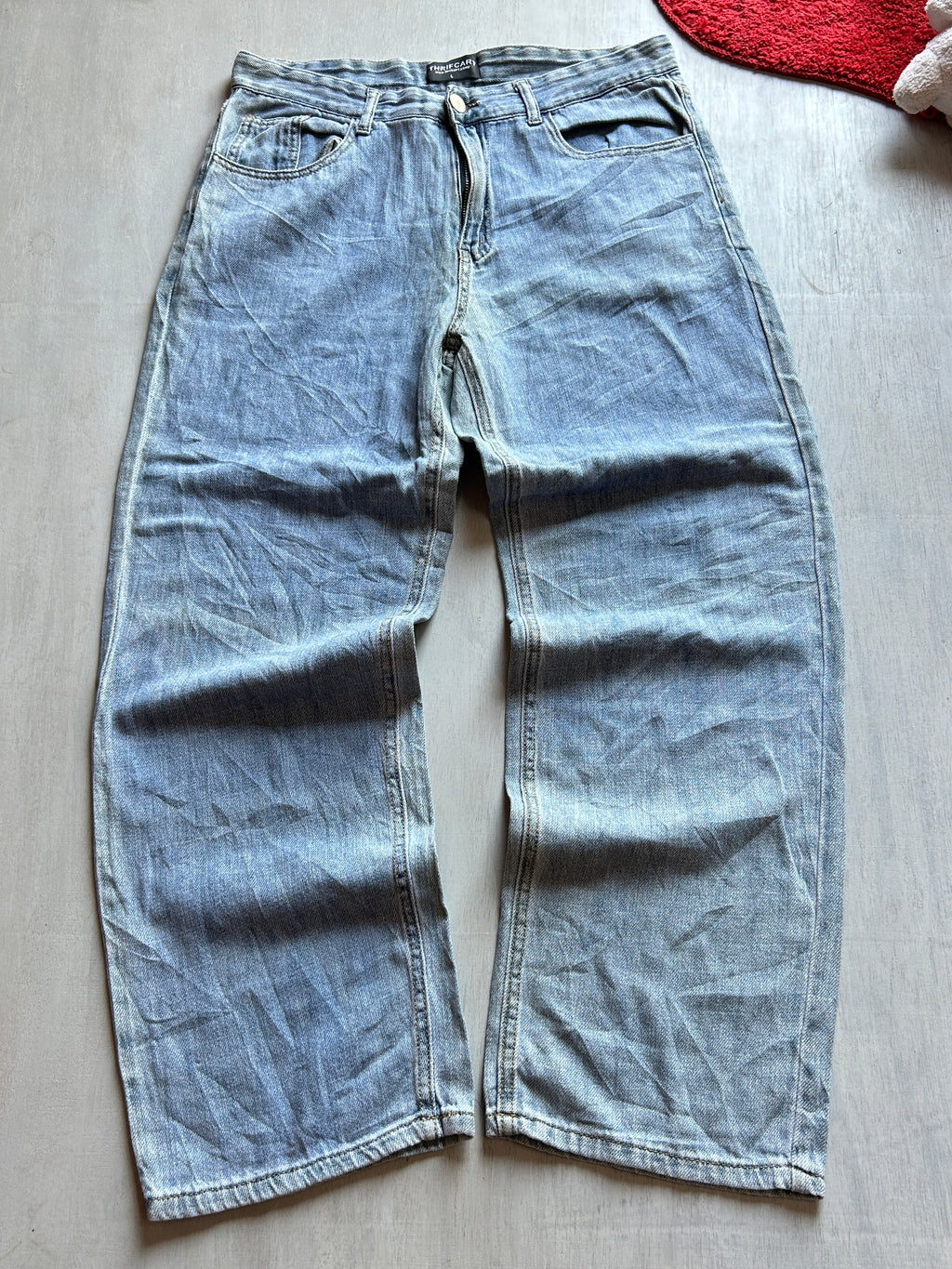 Frost Fade Baggy Denim - (L)