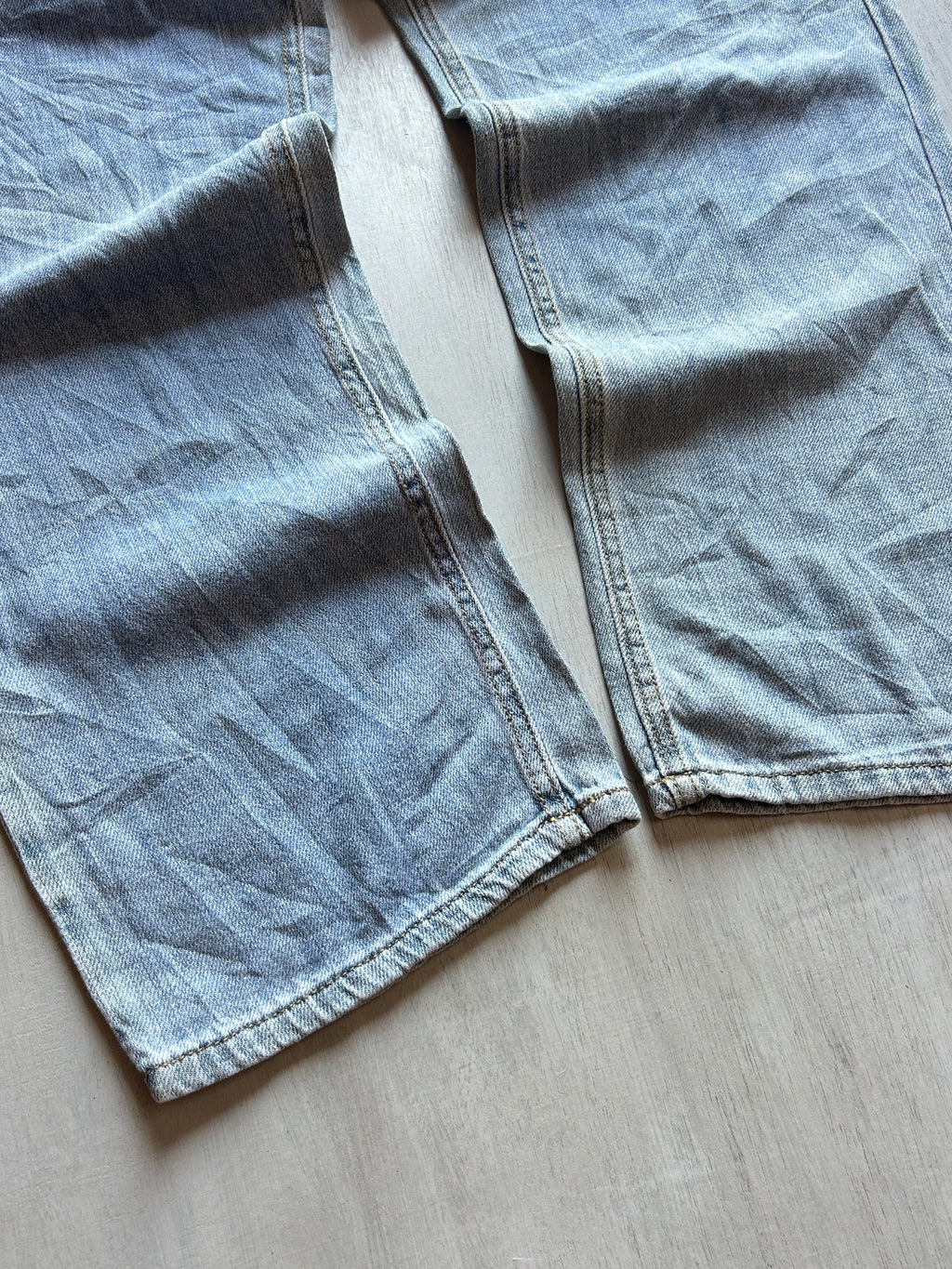 Frost Fade Baggy Denim - (L)