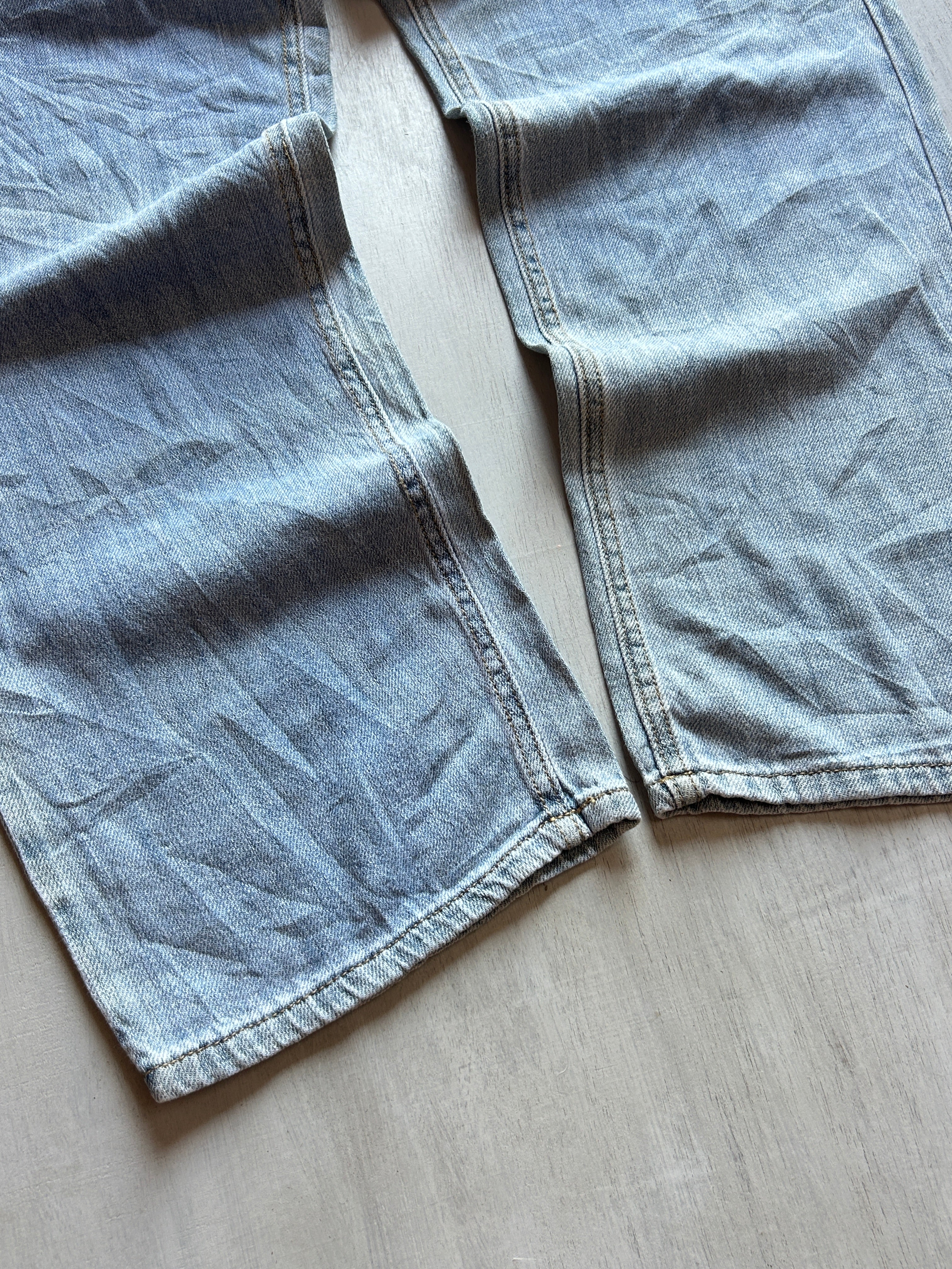 Frost Fade Baggy Denim - (L)