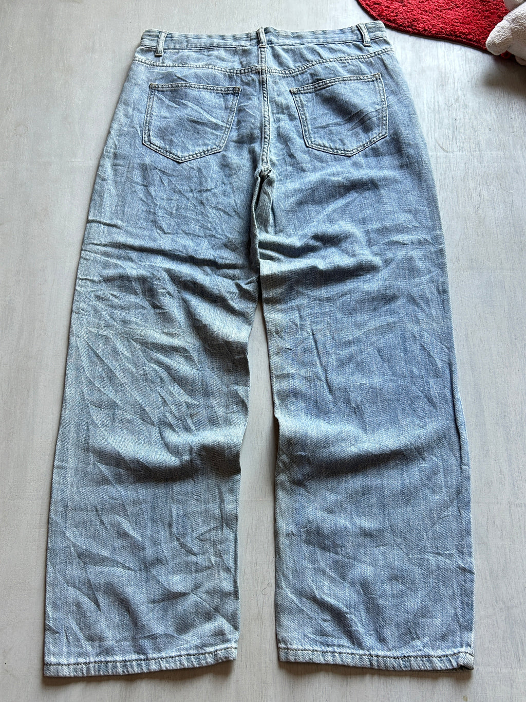 Frost Fade Baggy Denim - (L)