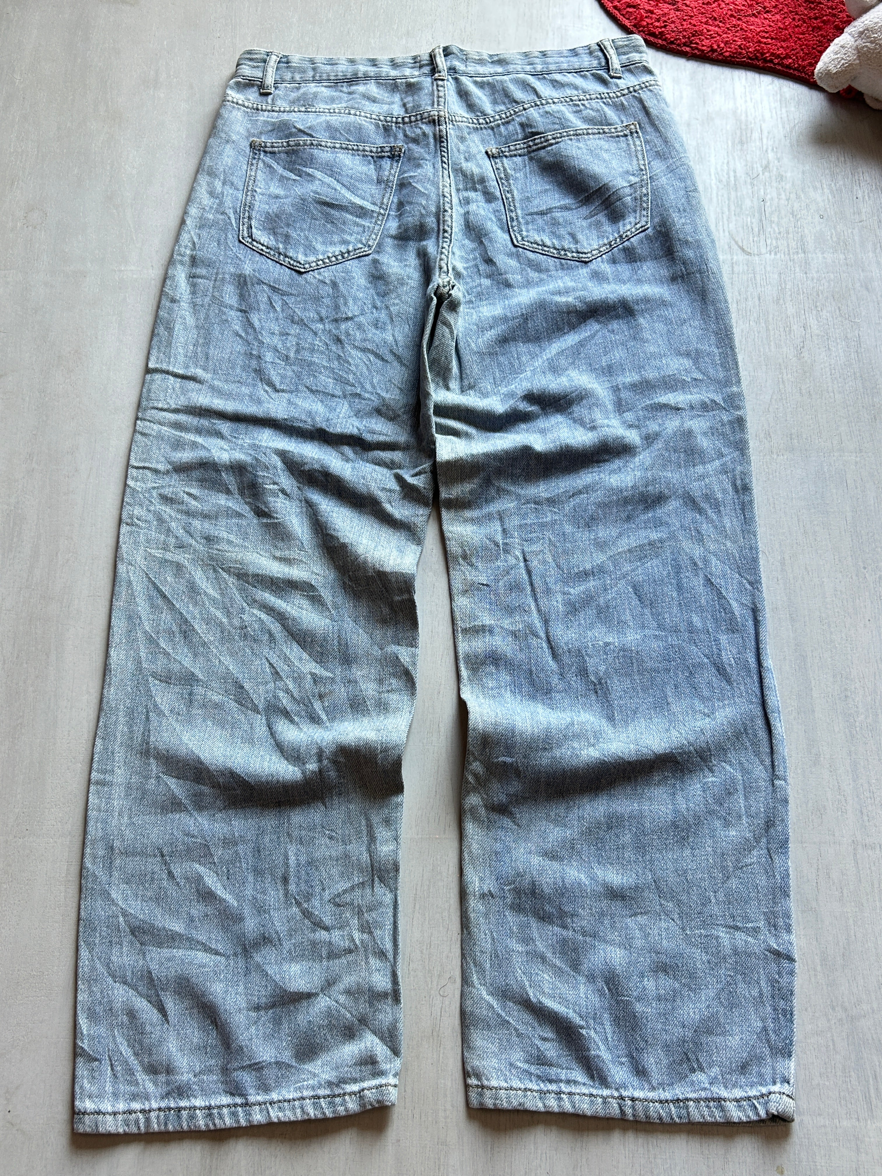 Frost Fade Baggy Denim - (L)