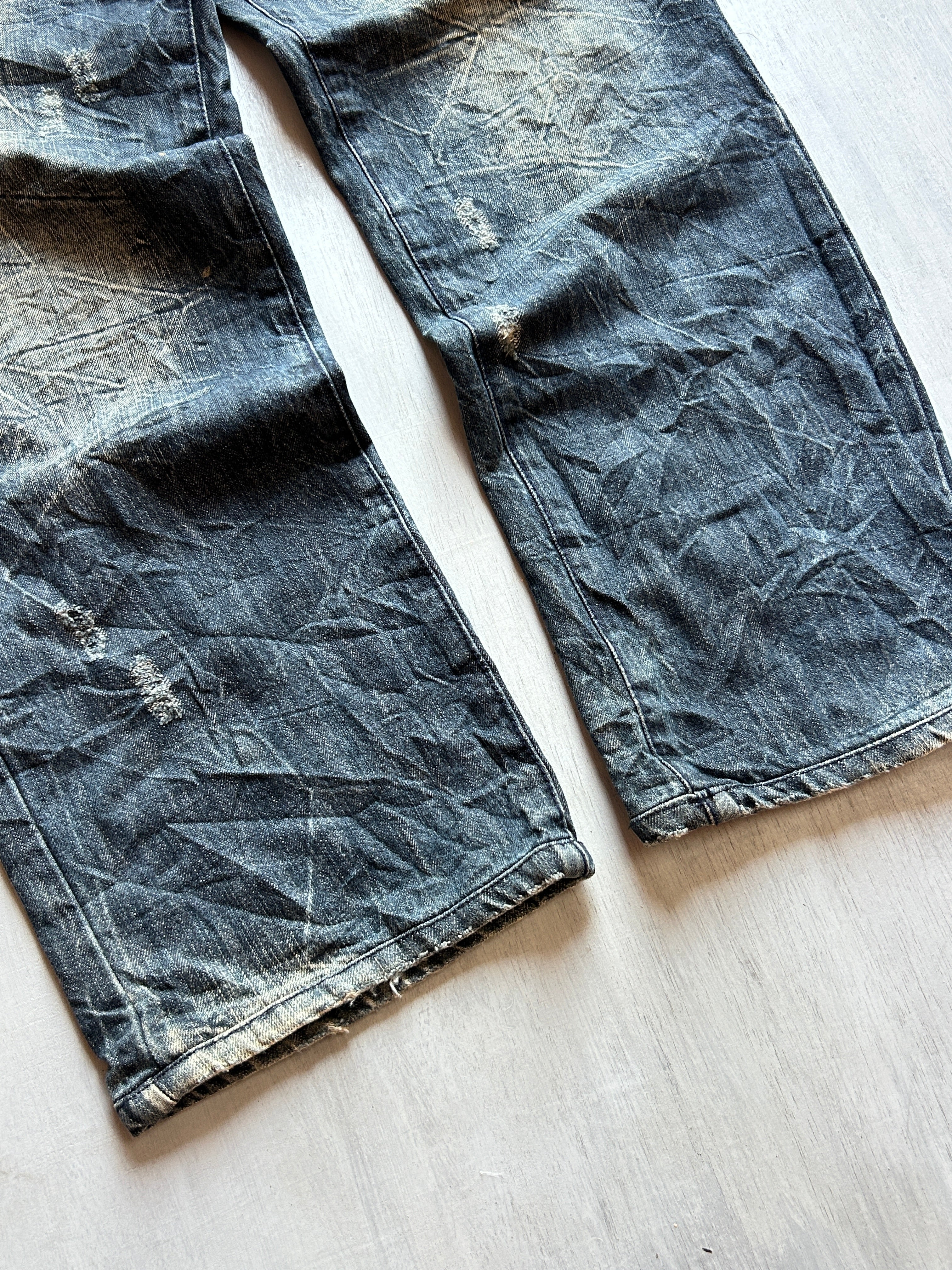 Vintage Storm Washed Denim - (M)