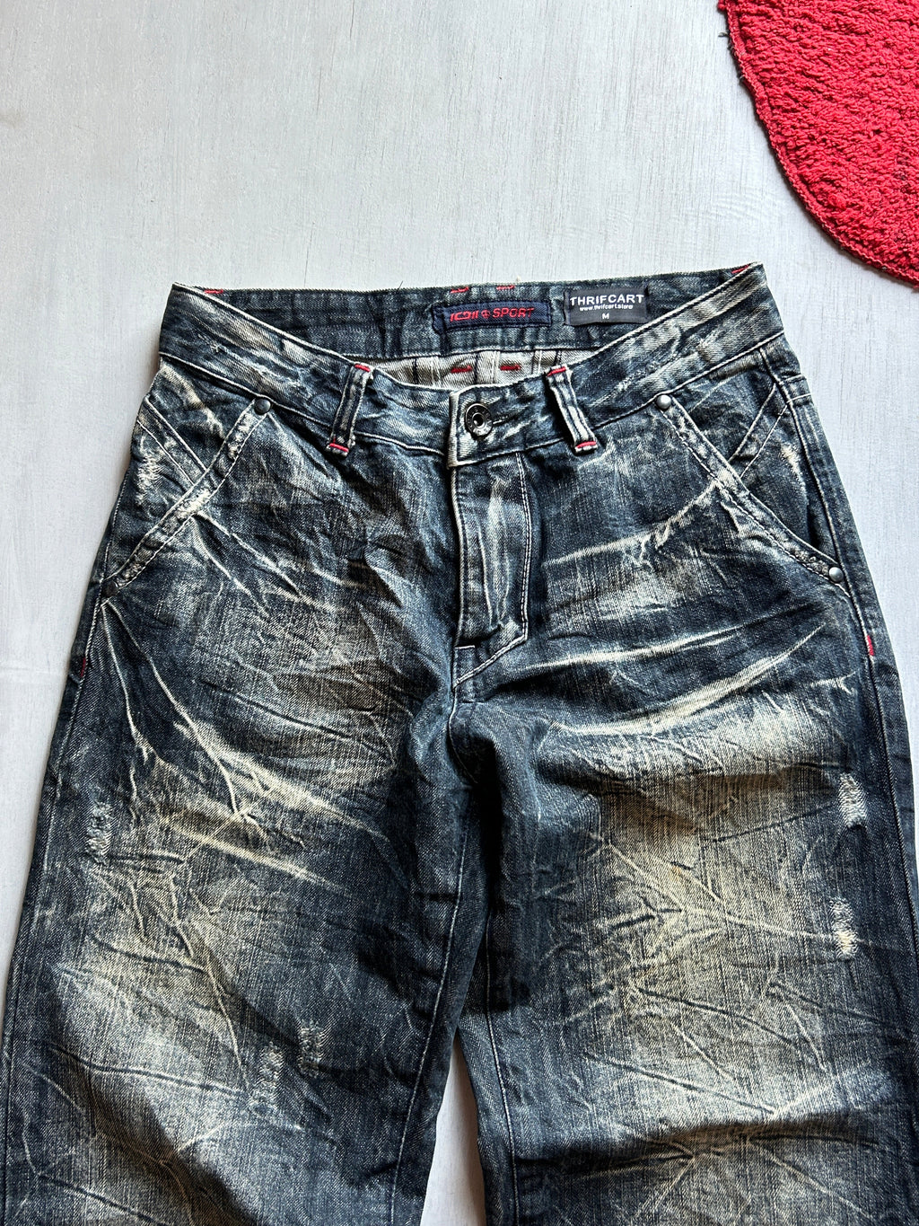Vintage Storm Washed Denim - (M)