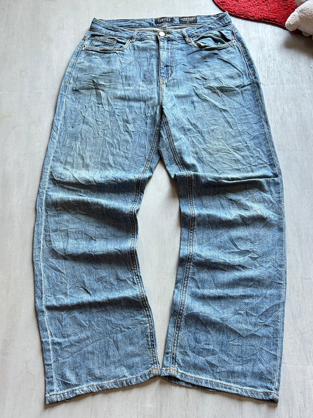 Vintage Steel Baggy Denim - (XL)