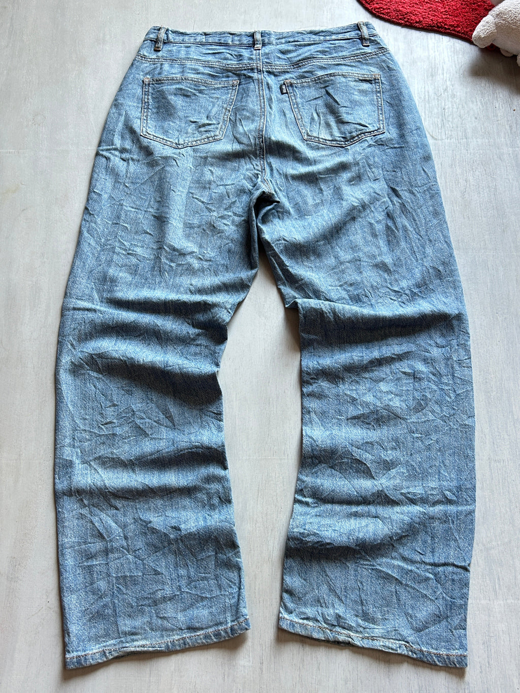 Vintage Steel Baggy Denim - (XL)