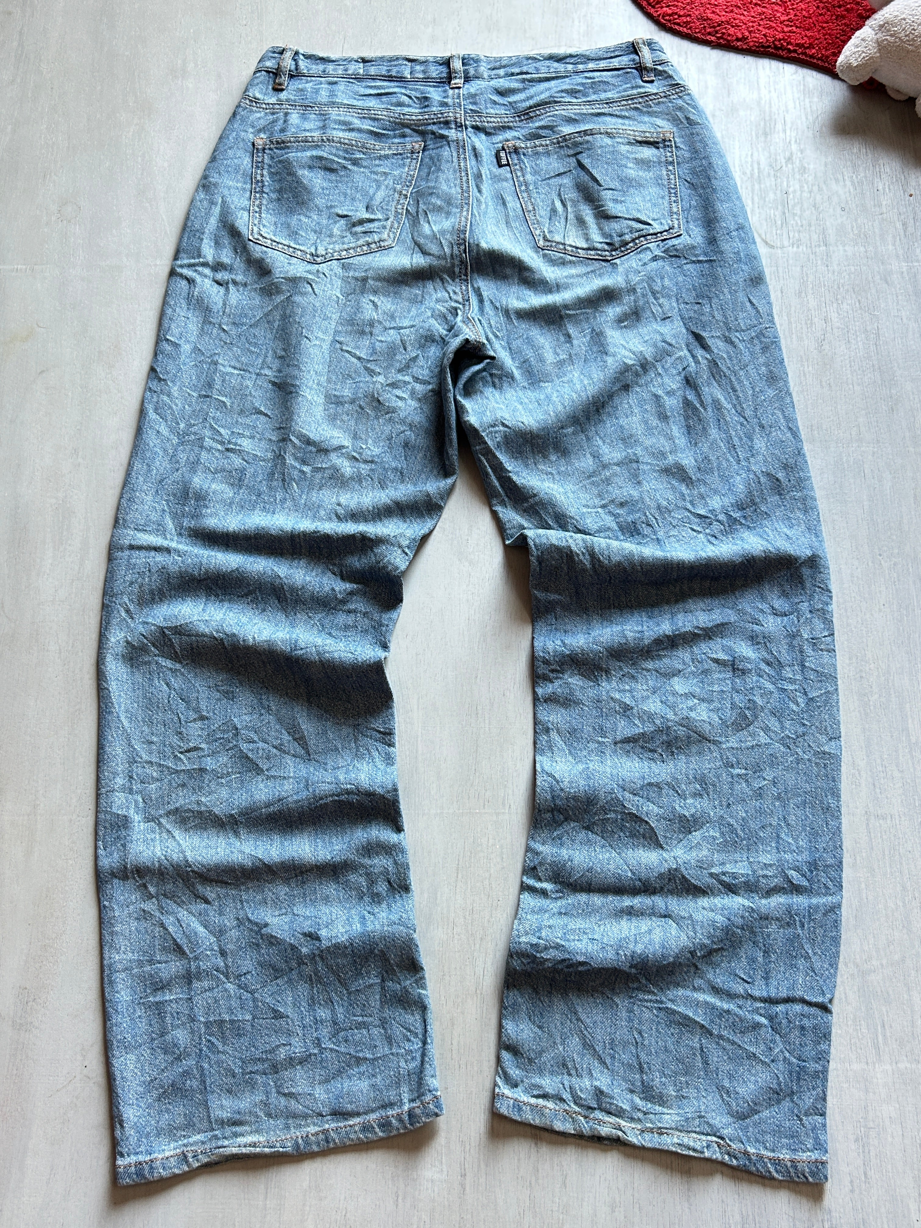 Vintage Steel Baggy Denim - (XL)