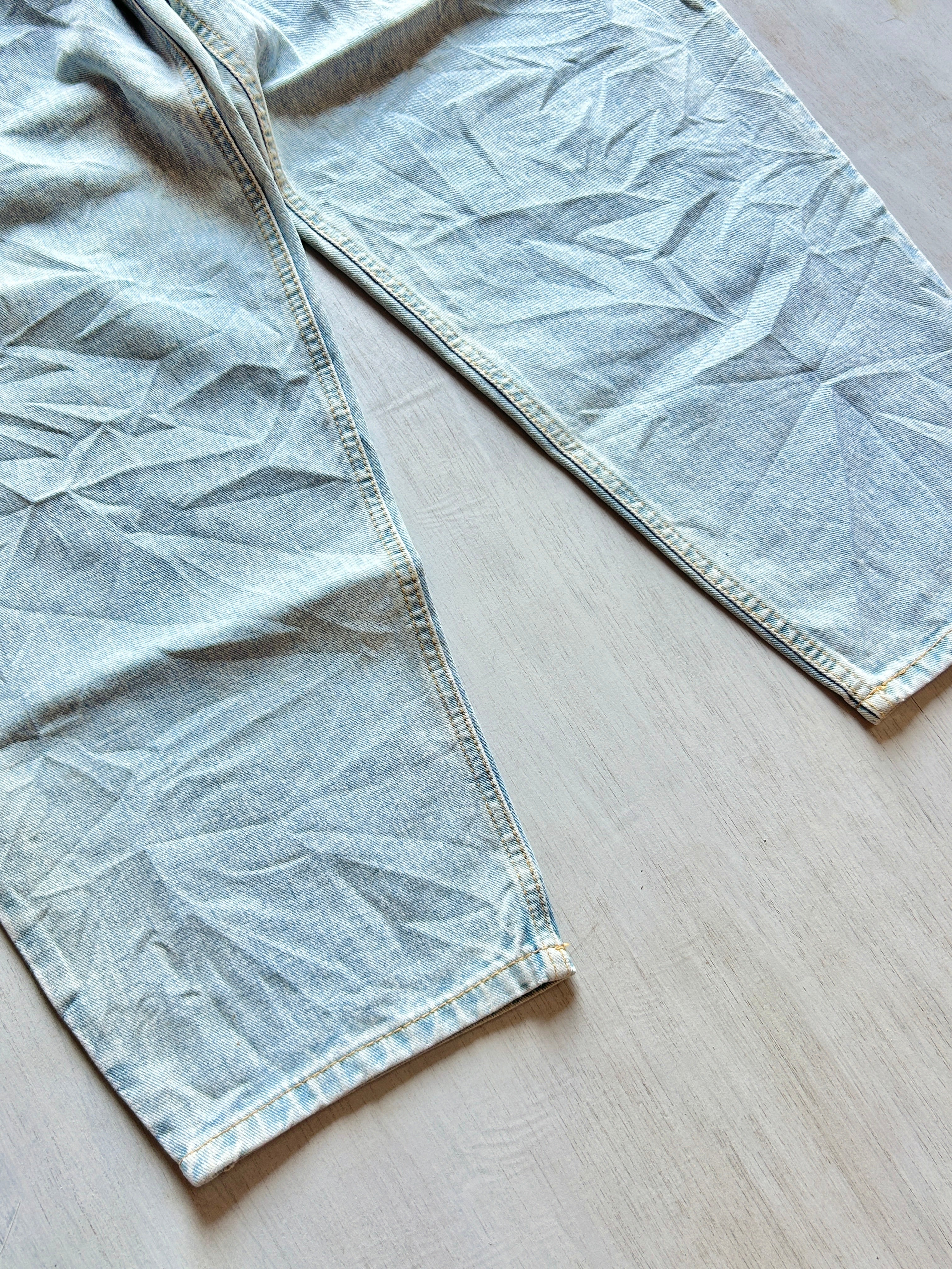 Dust Fade Baggy Denim - (M)