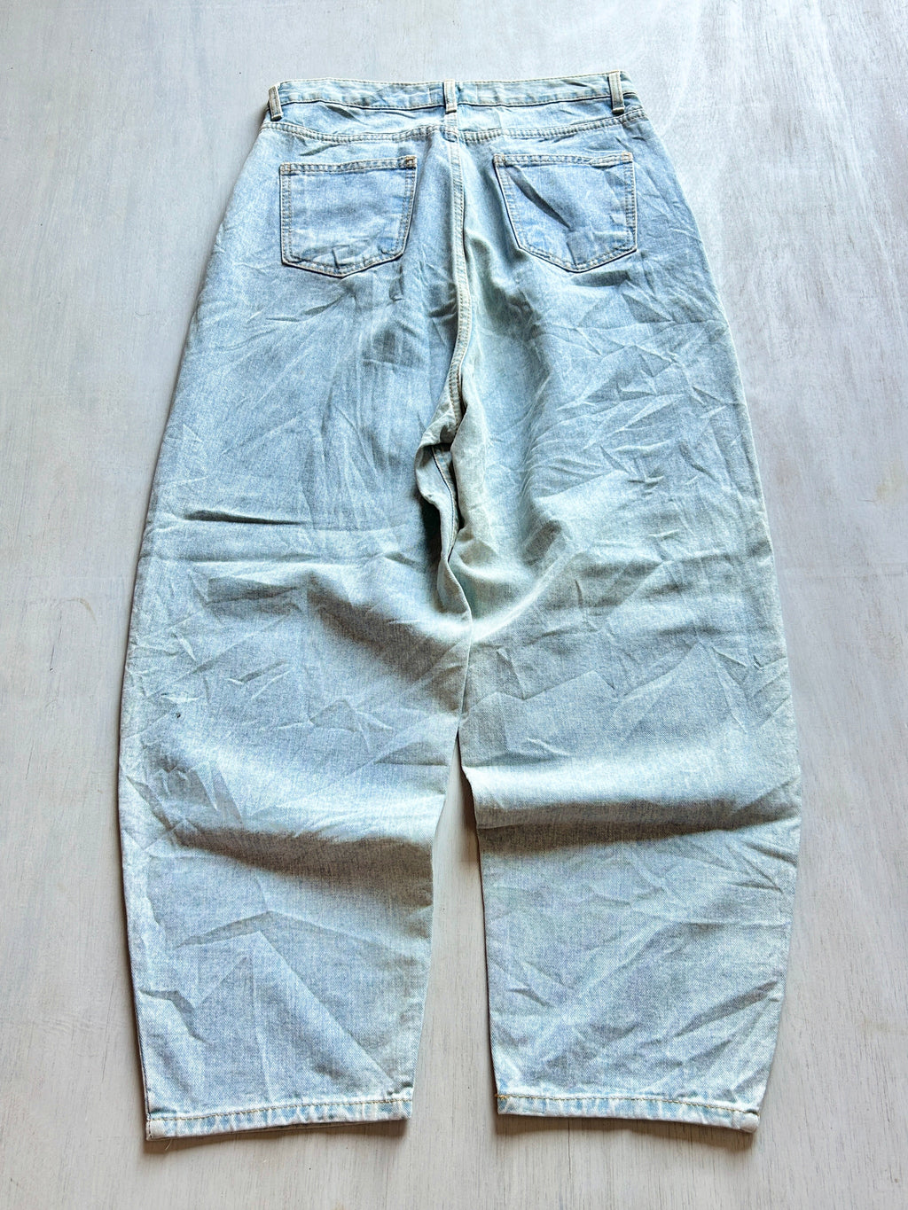 Dust Fade Baggy Denim - (M)