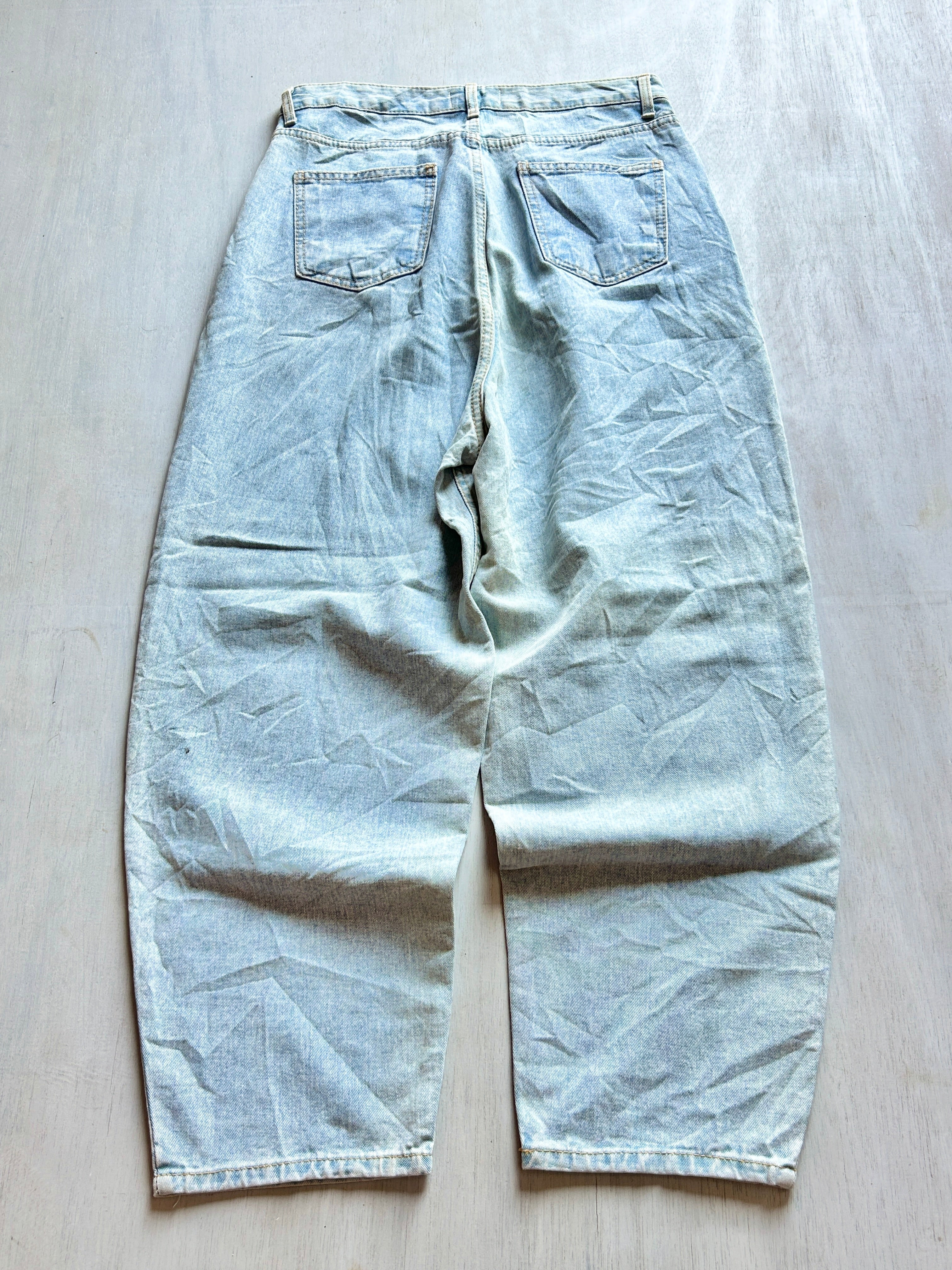 Dust Fade Baggy Denim - (M)