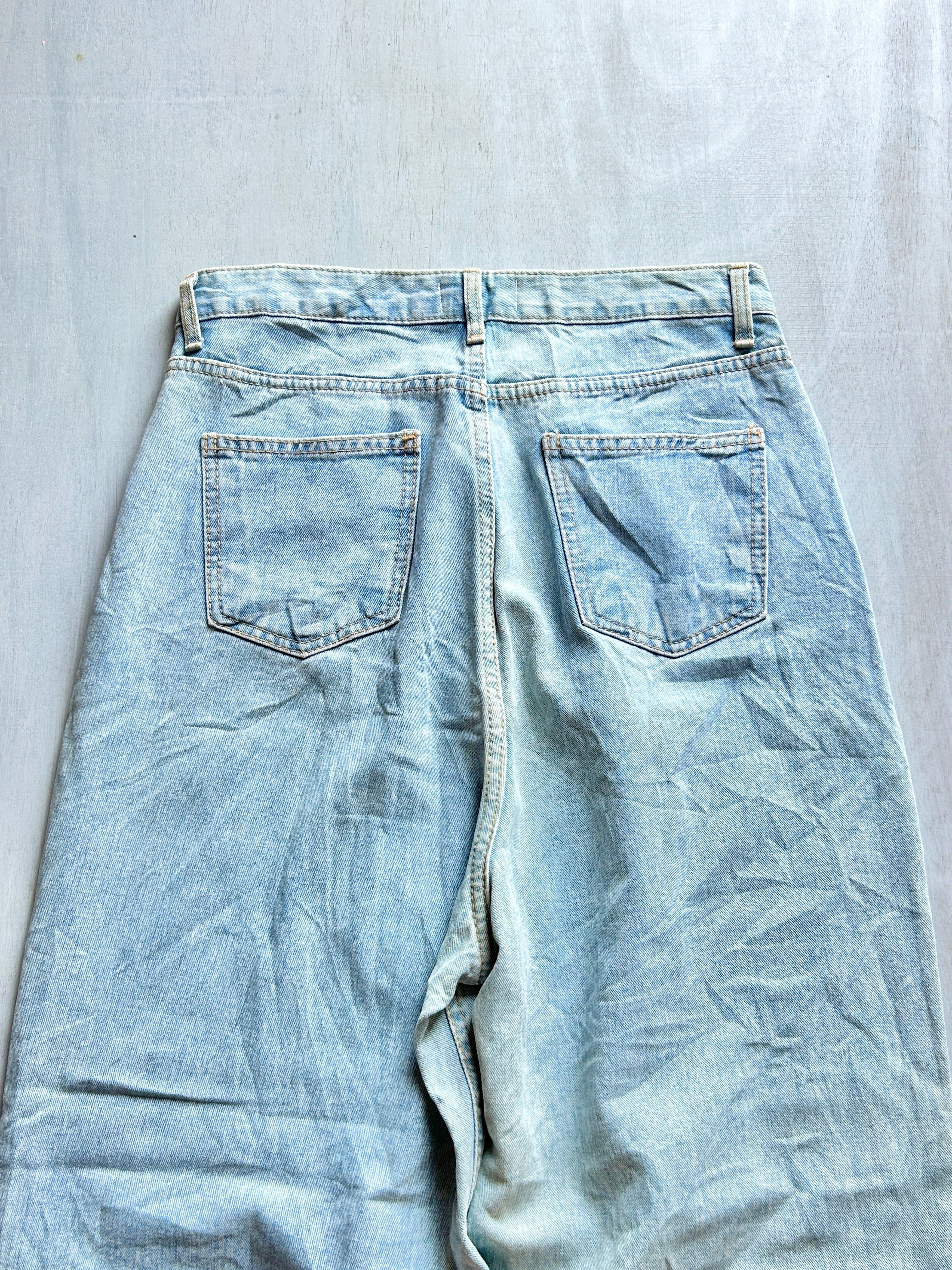 Dust Fade Baggy Denim - (M)