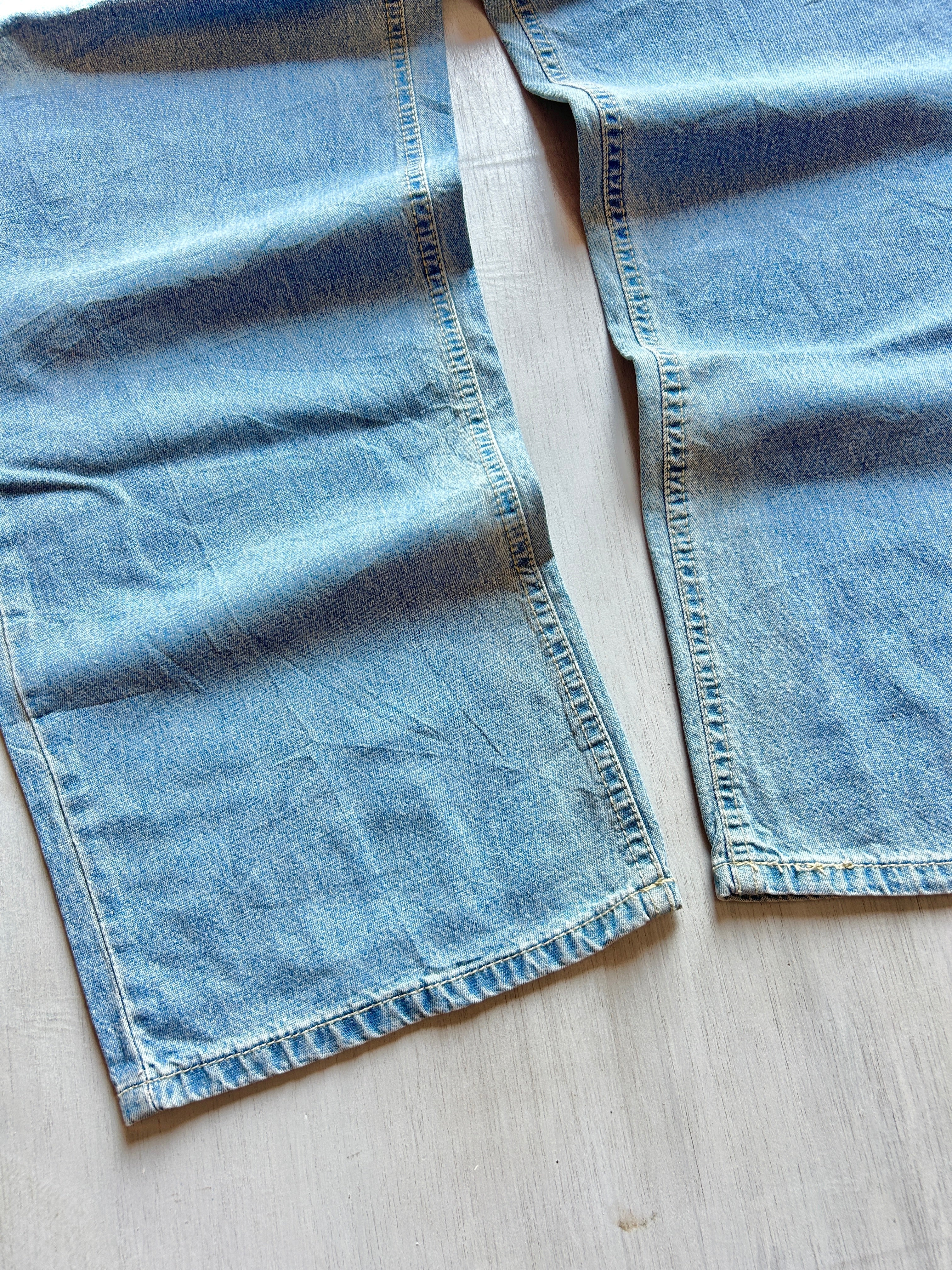 Glacier Fade Baggy Denim - (M)