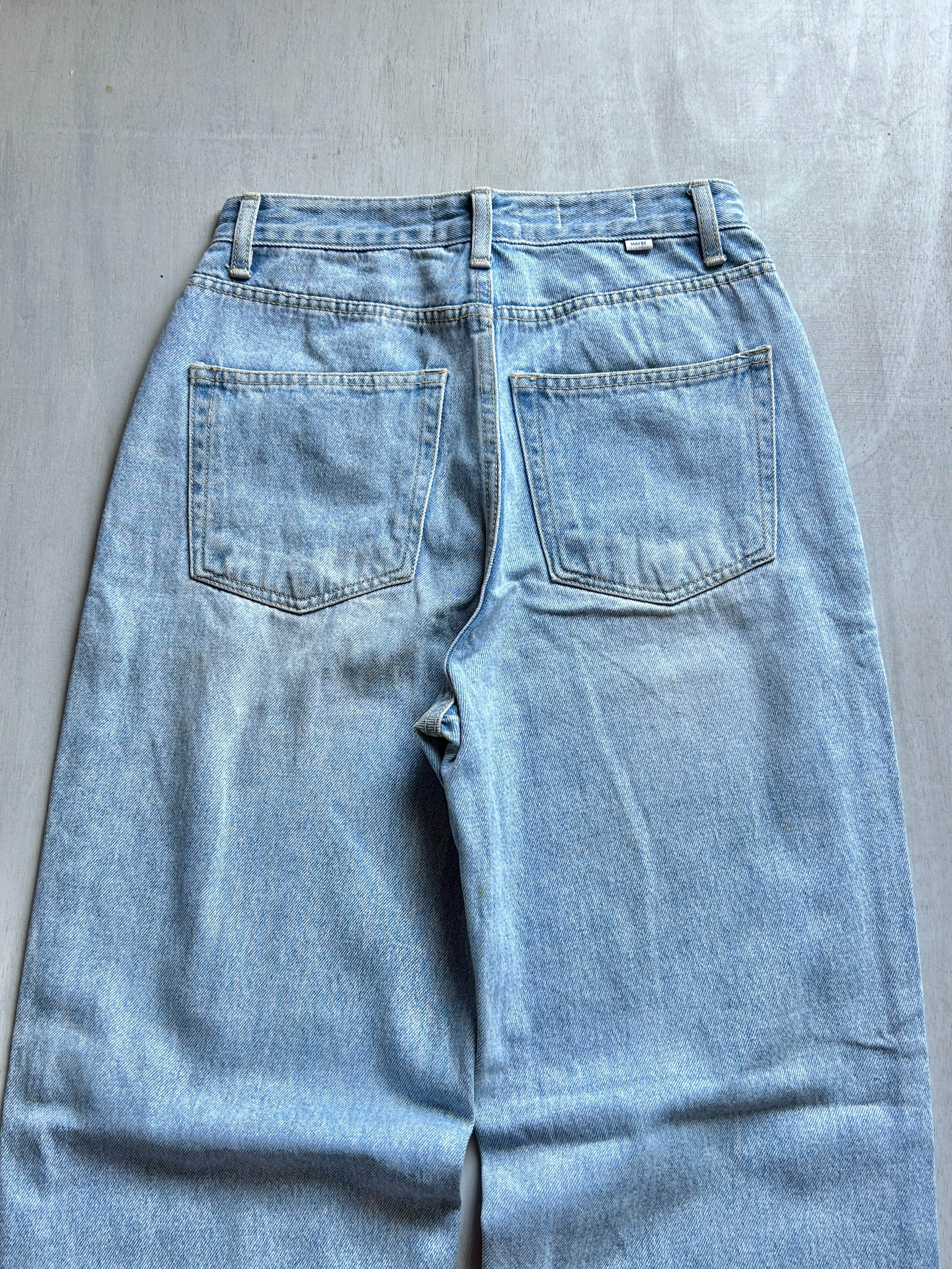 Arctic Fade Baggy Denim - (XS)