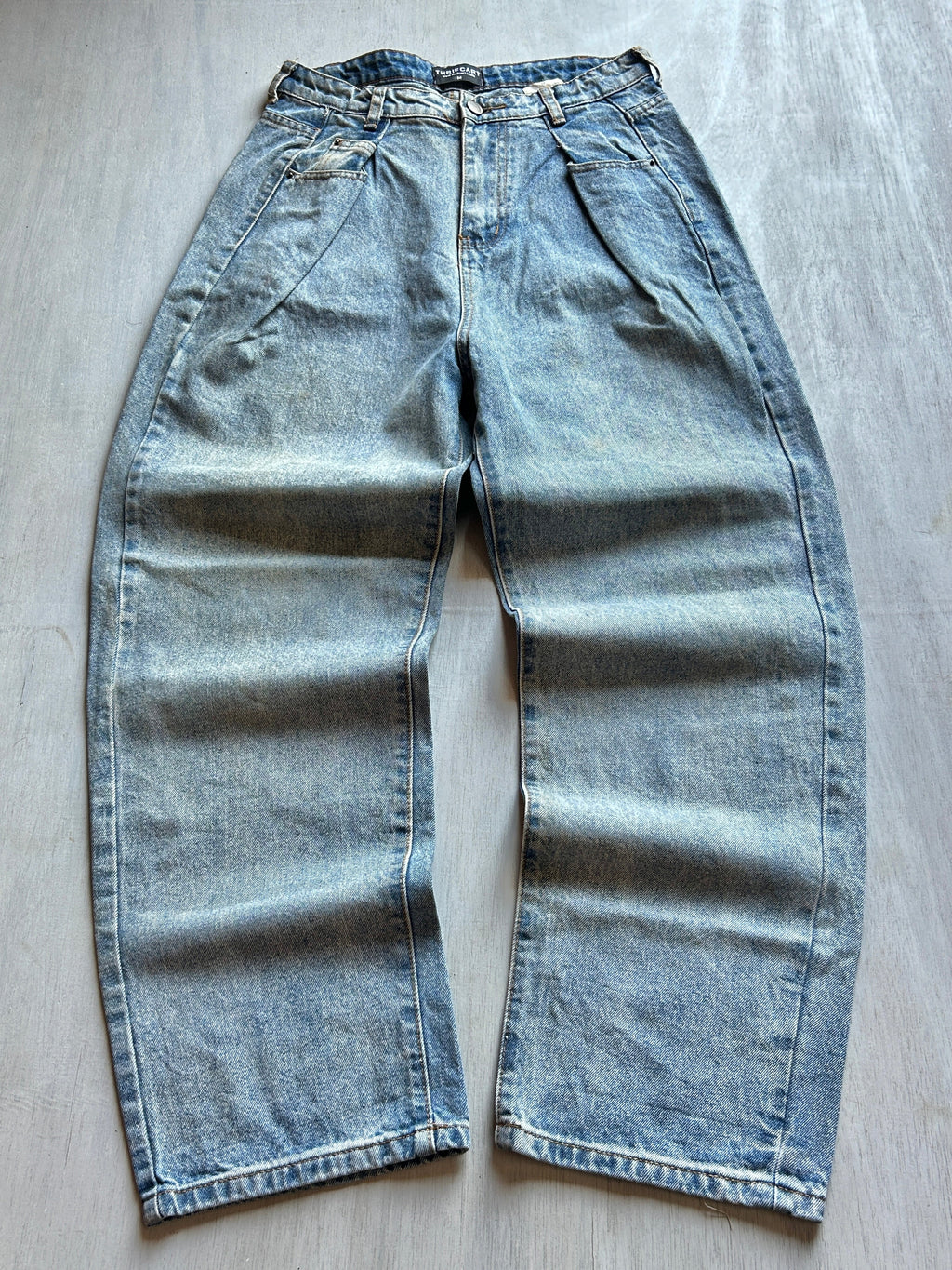 Retro Wash Baggy Denim - (M)