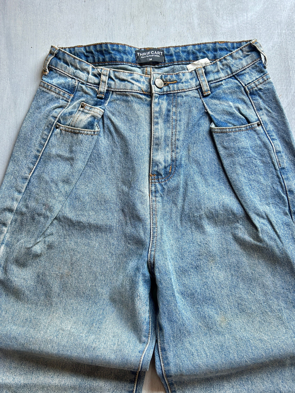 Retro Wash Baggy Denim - (M)