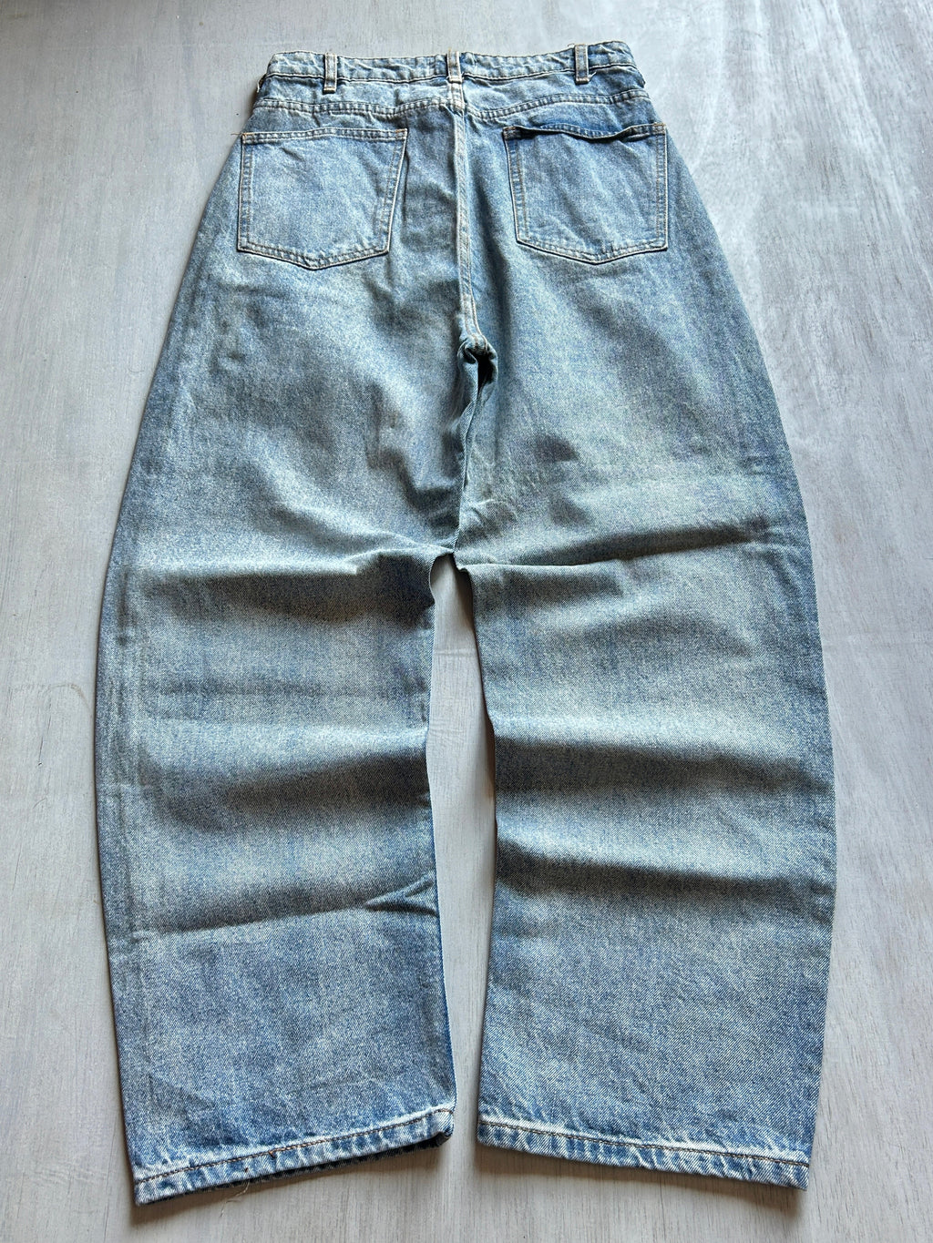 Retro Wash Baggy Denim - (M)