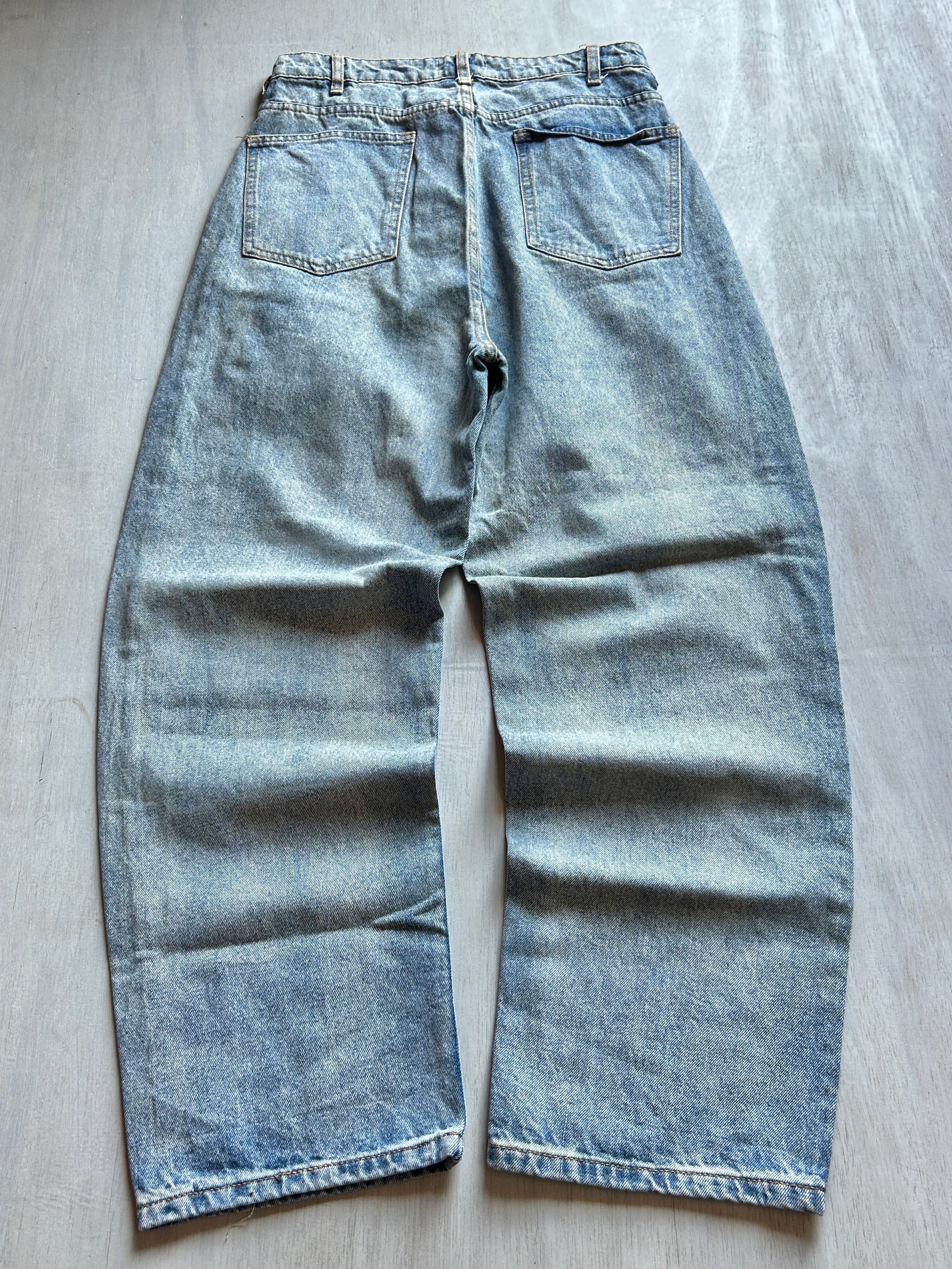 Retro Wash Baggy Denim - (M)