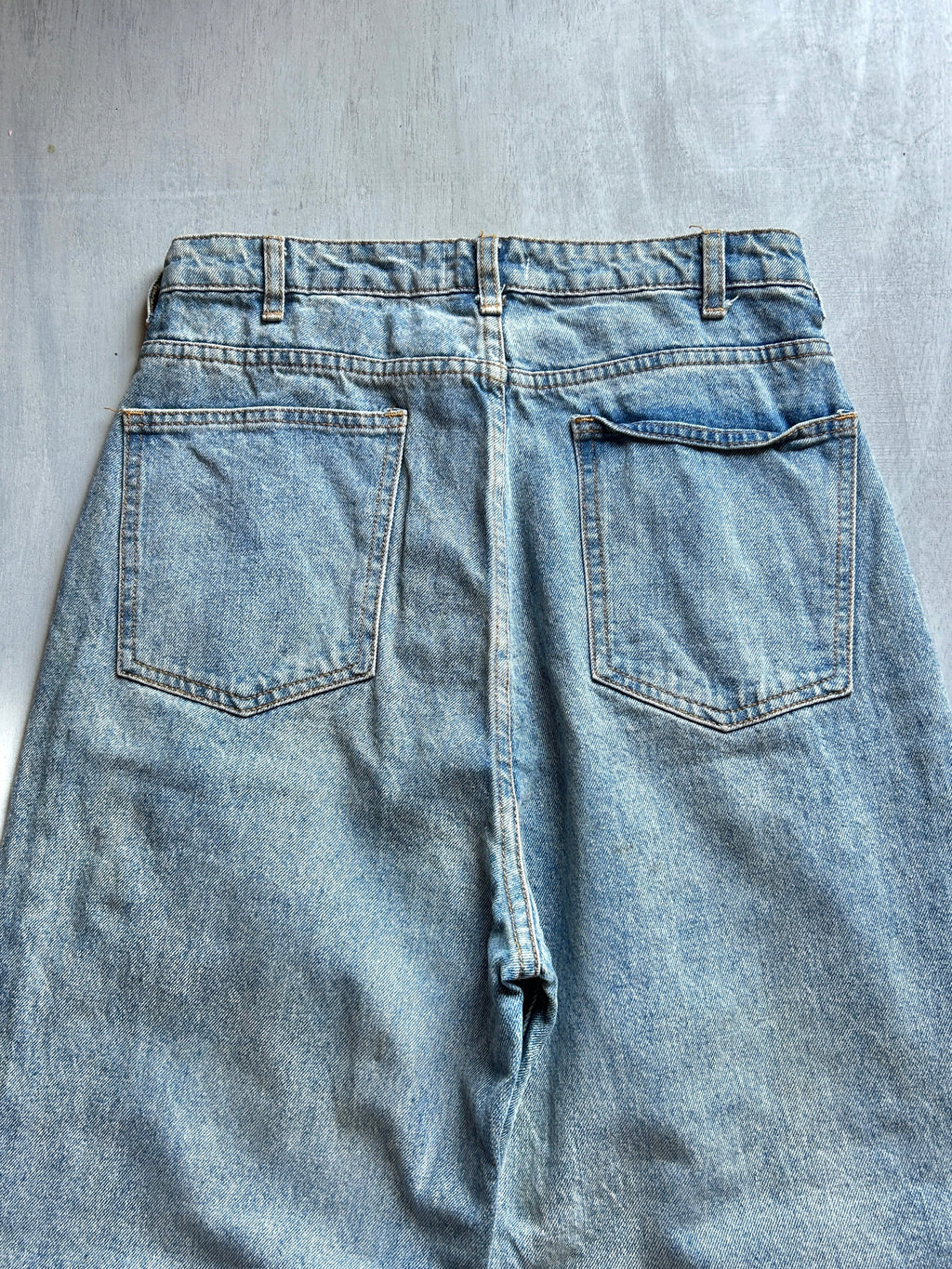 Retro Wash Baggy Denim - (M)