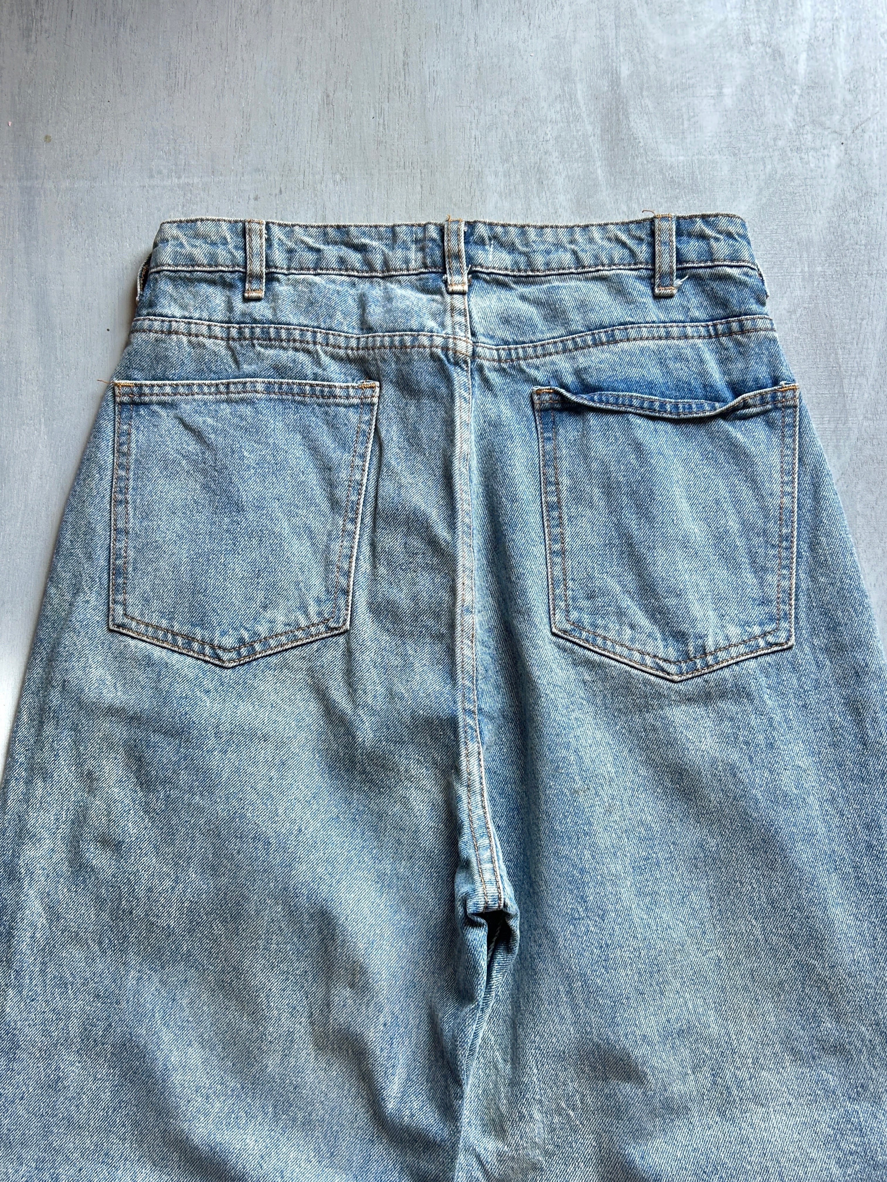 Retro Wash Baggy Denim - (M)