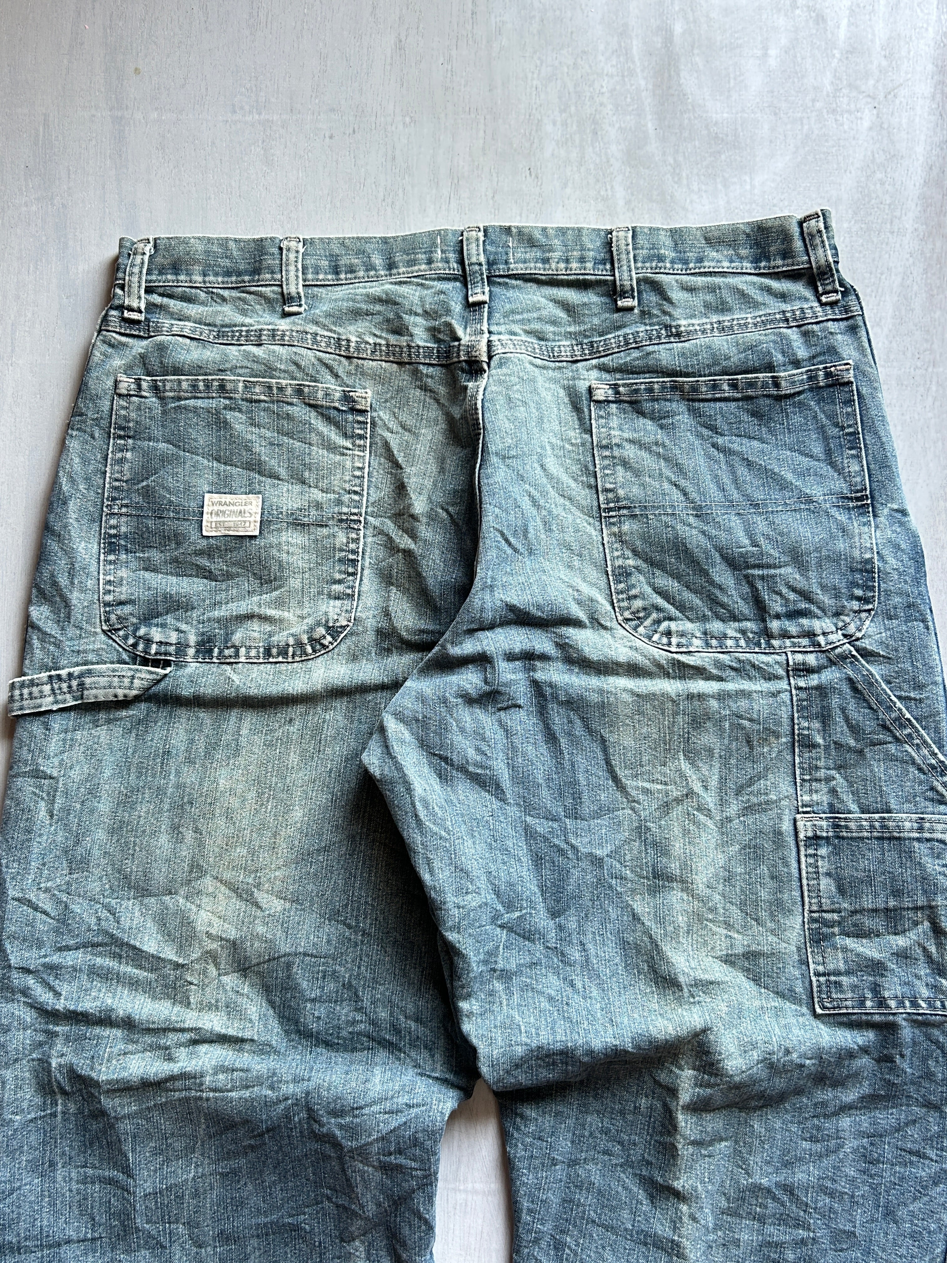 Vintage Slate Baggy Denim - (XXXL)