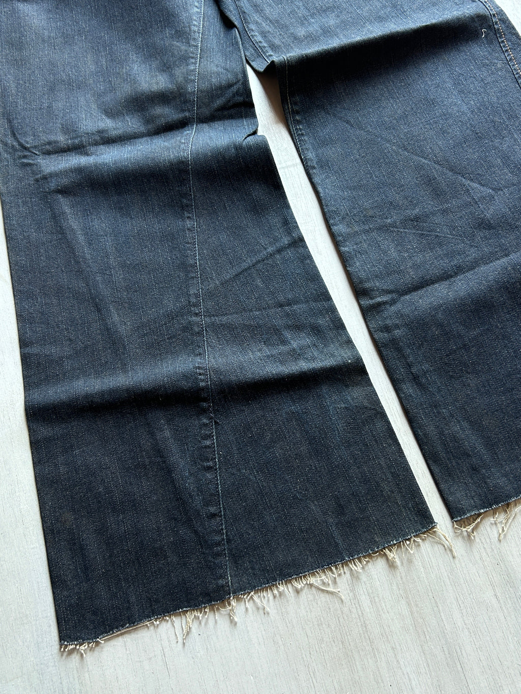 Midnight Raw-Hem Denim - (XXL)