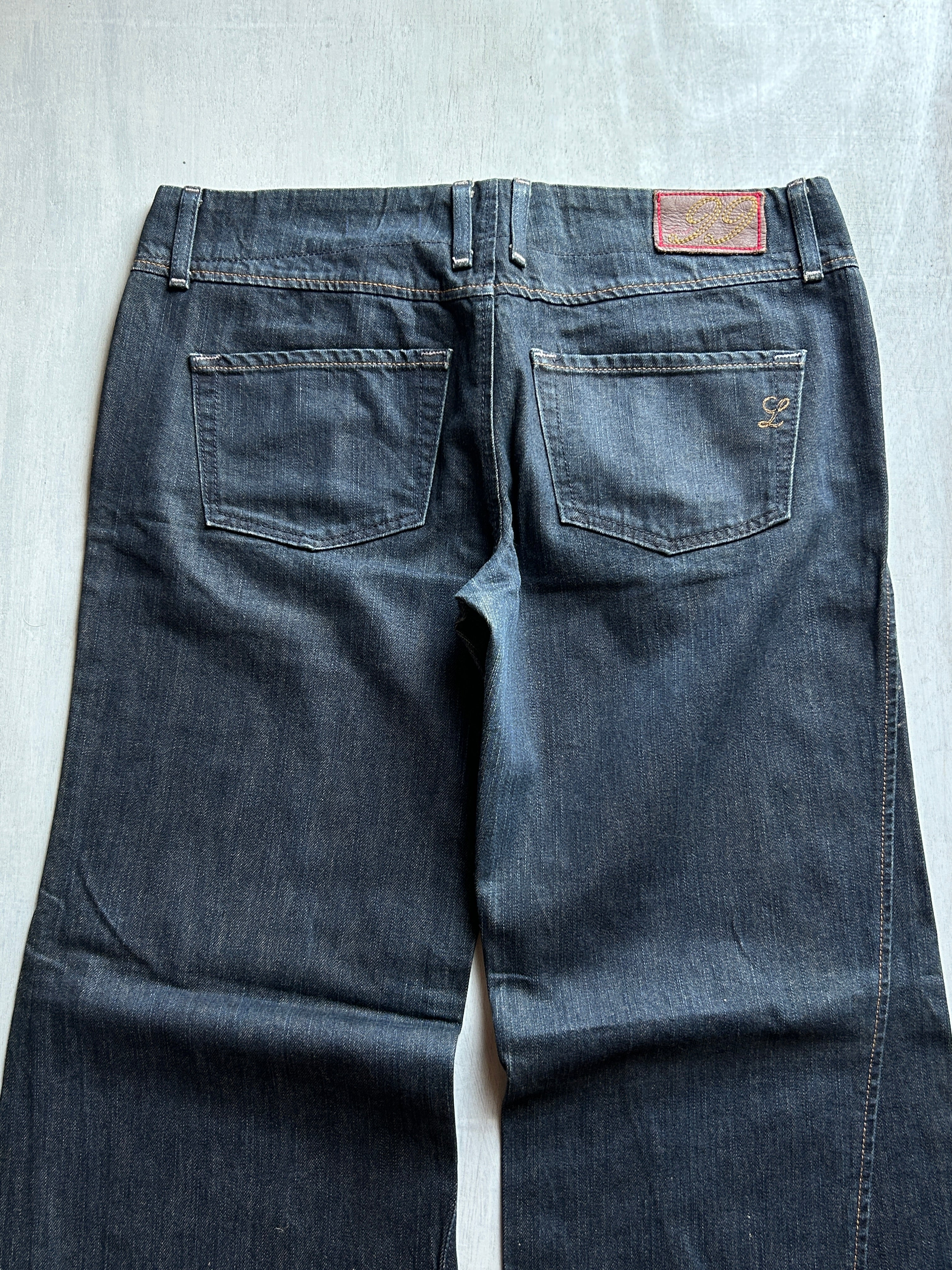 Midnight Raw-Hem Denim - (XXL)