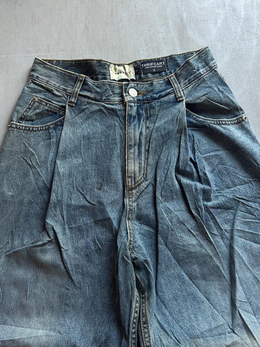 Urban Fade Baggy Denim - (S)