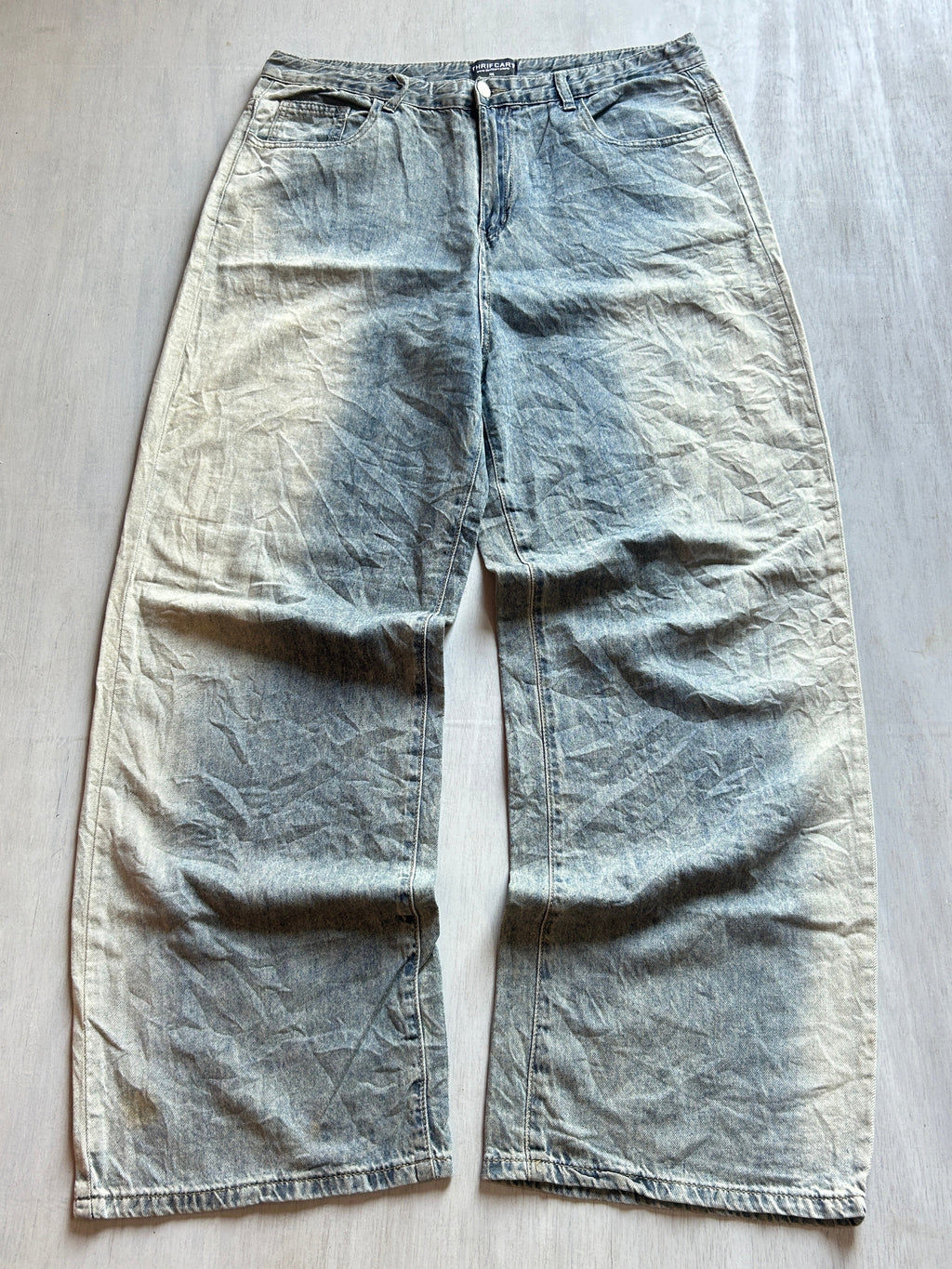 Stone Fade Baggy Denim - (XL)