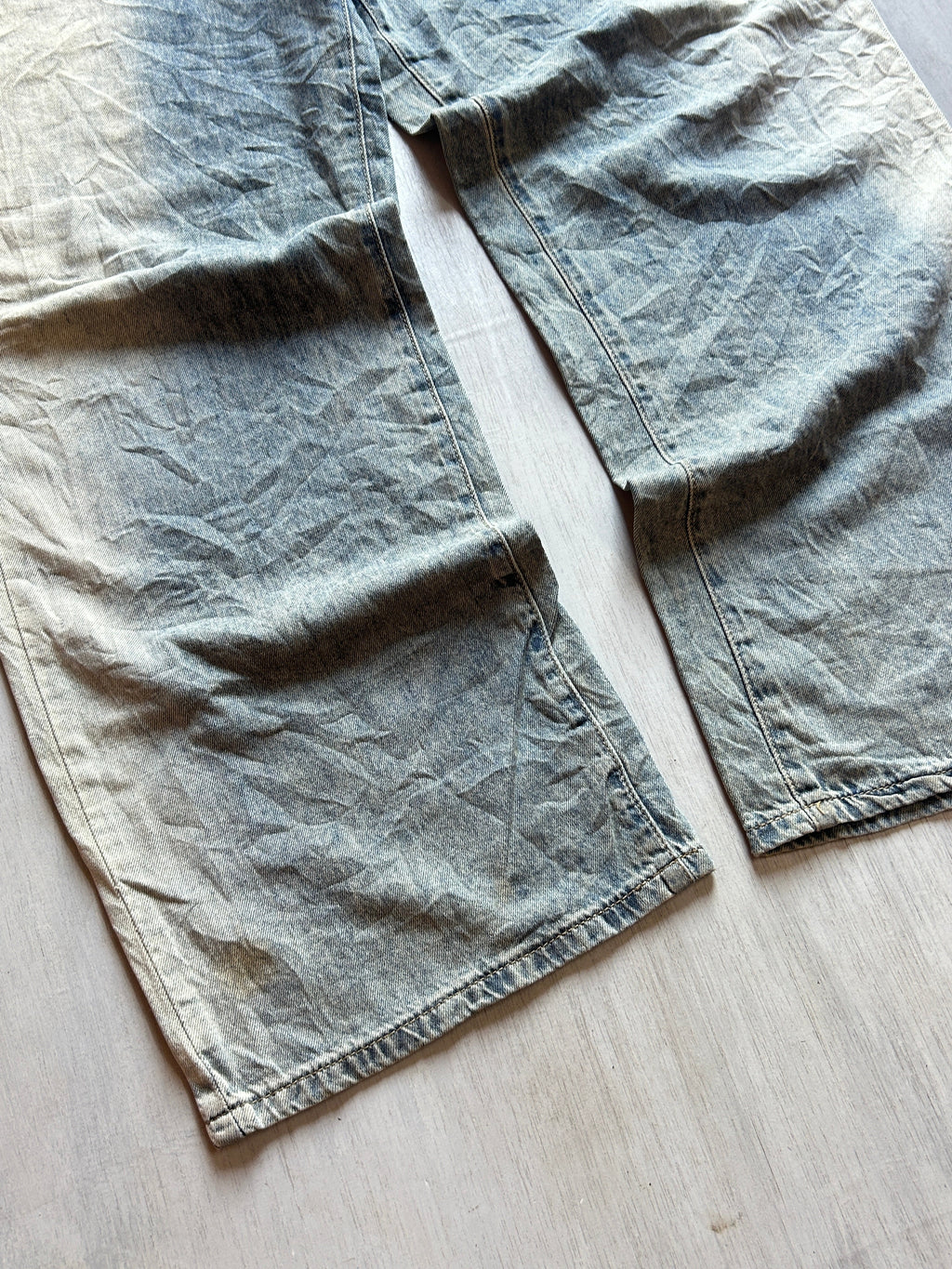 Stone Fade Baggy Denim - (XL)