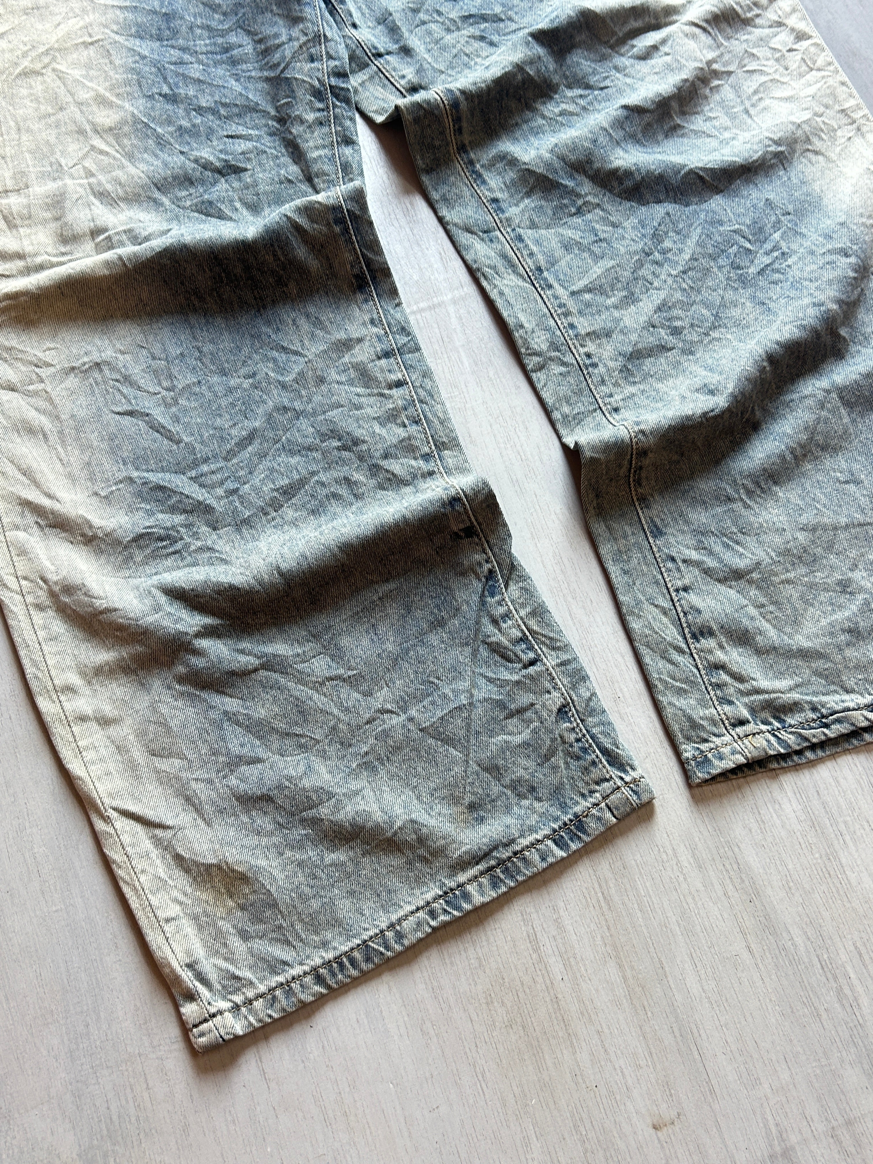 Stone Fade Baggy Denim - (XL)
