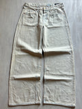 Bone Wash Baggy Denim - (L)