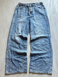 Ice Wash Baggy Denim - (L)