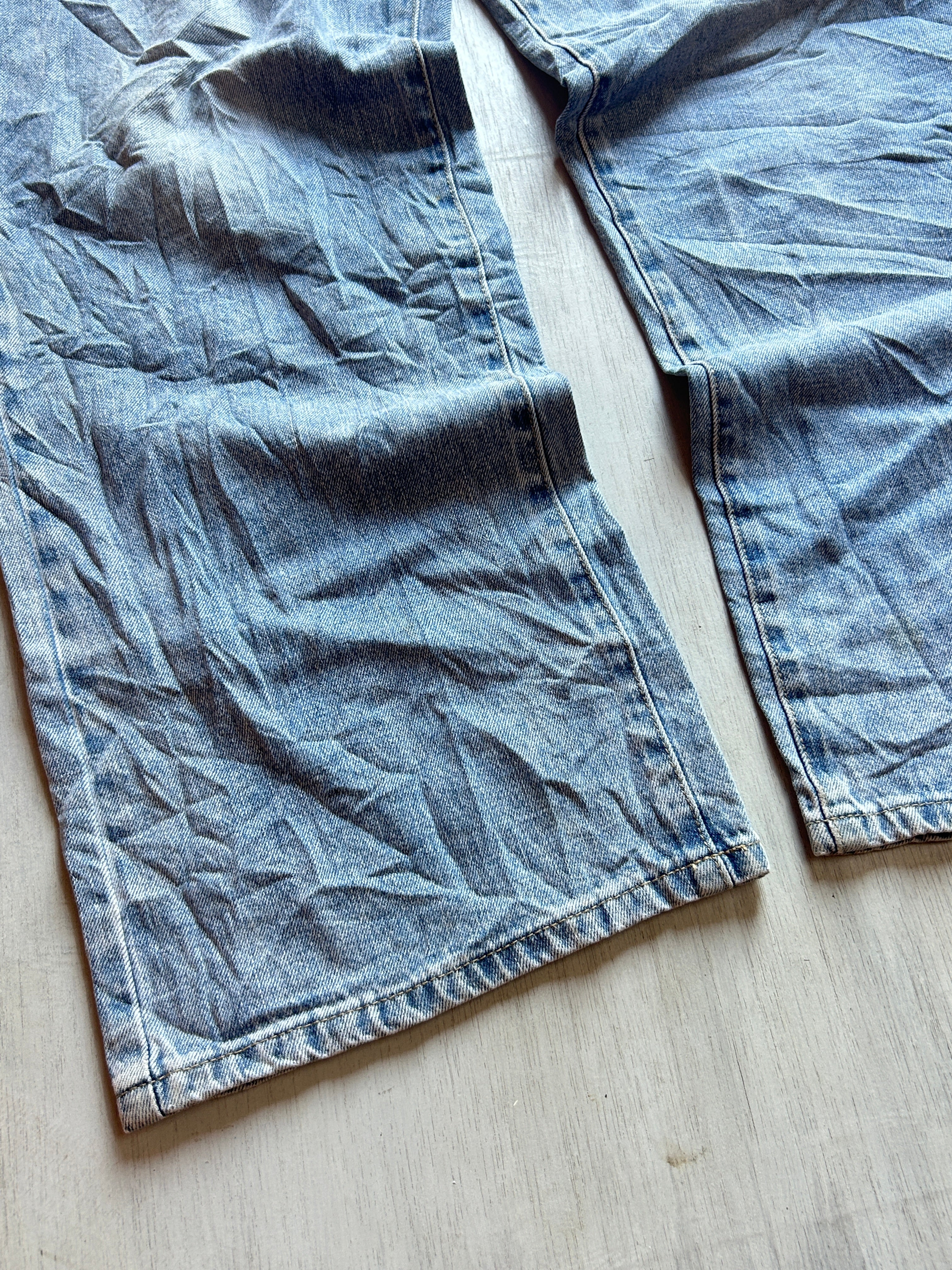 Ice Wash Baggy Denim - (L)