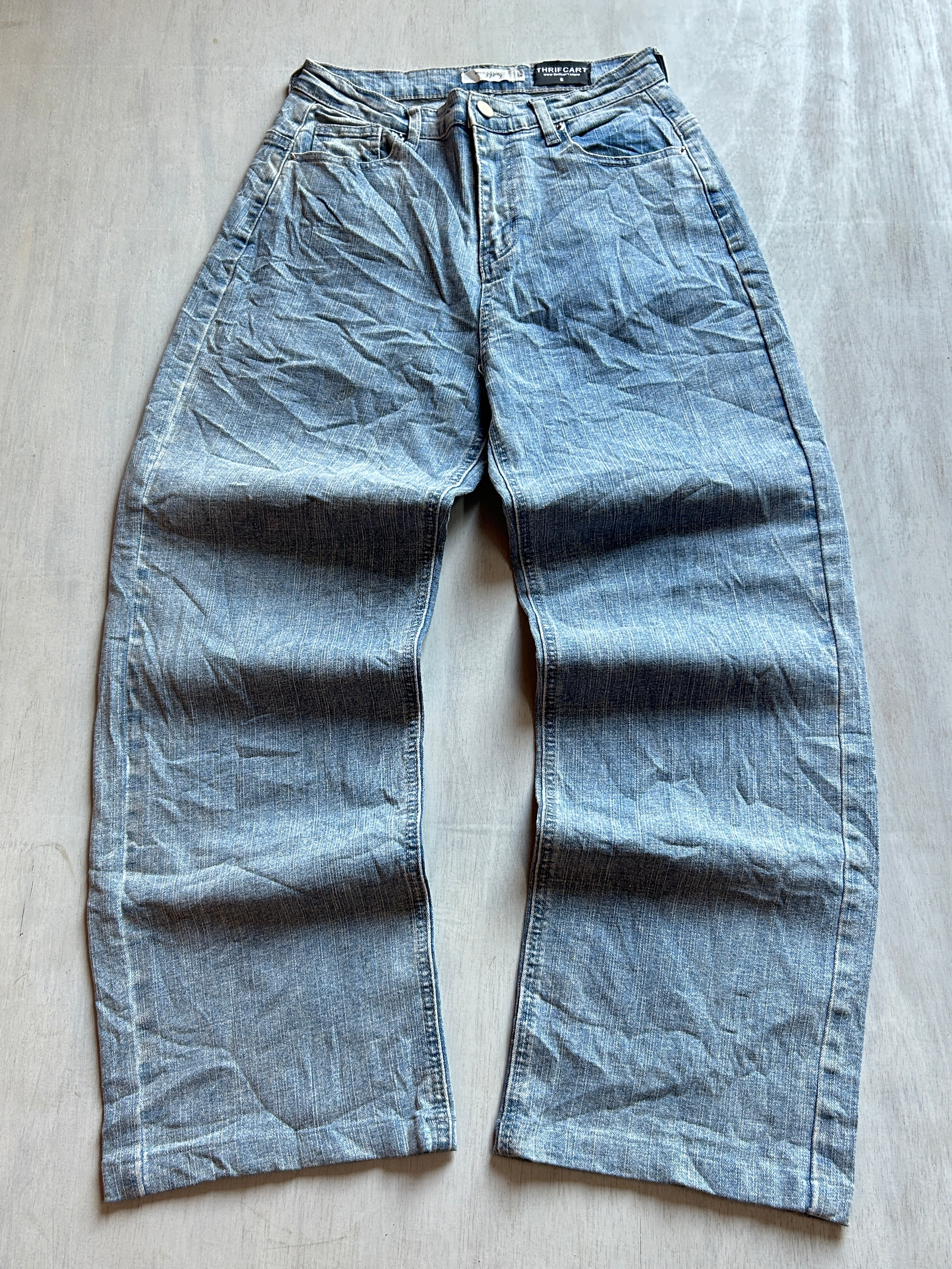 Steel Fade Baggy Denim - (S)