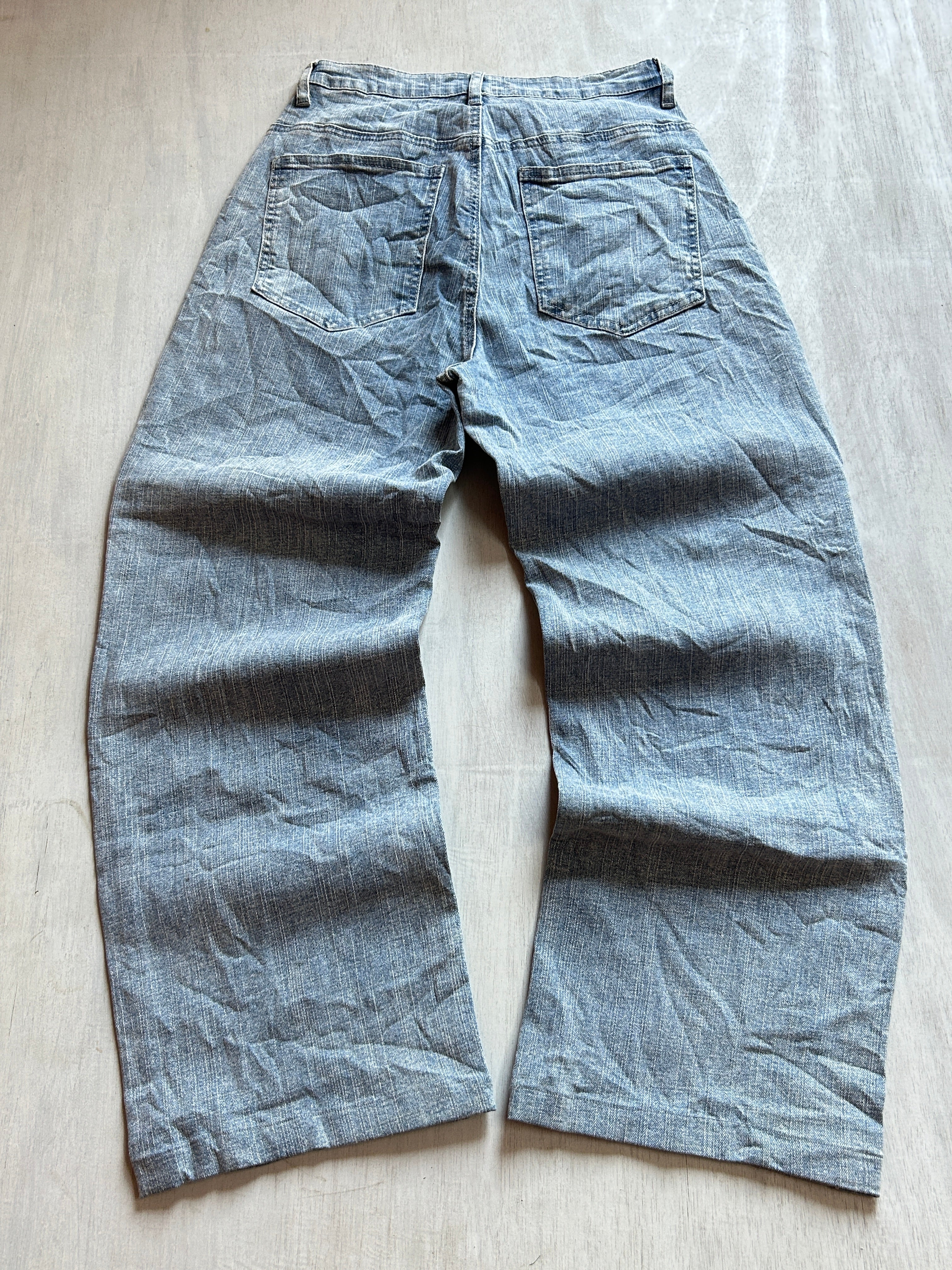 Steel Fade Baggy Denim - (S)