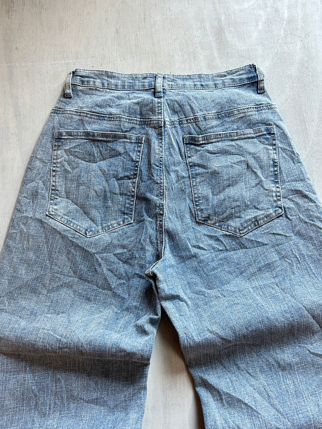 Steel Fade Baggy Denim - (S)