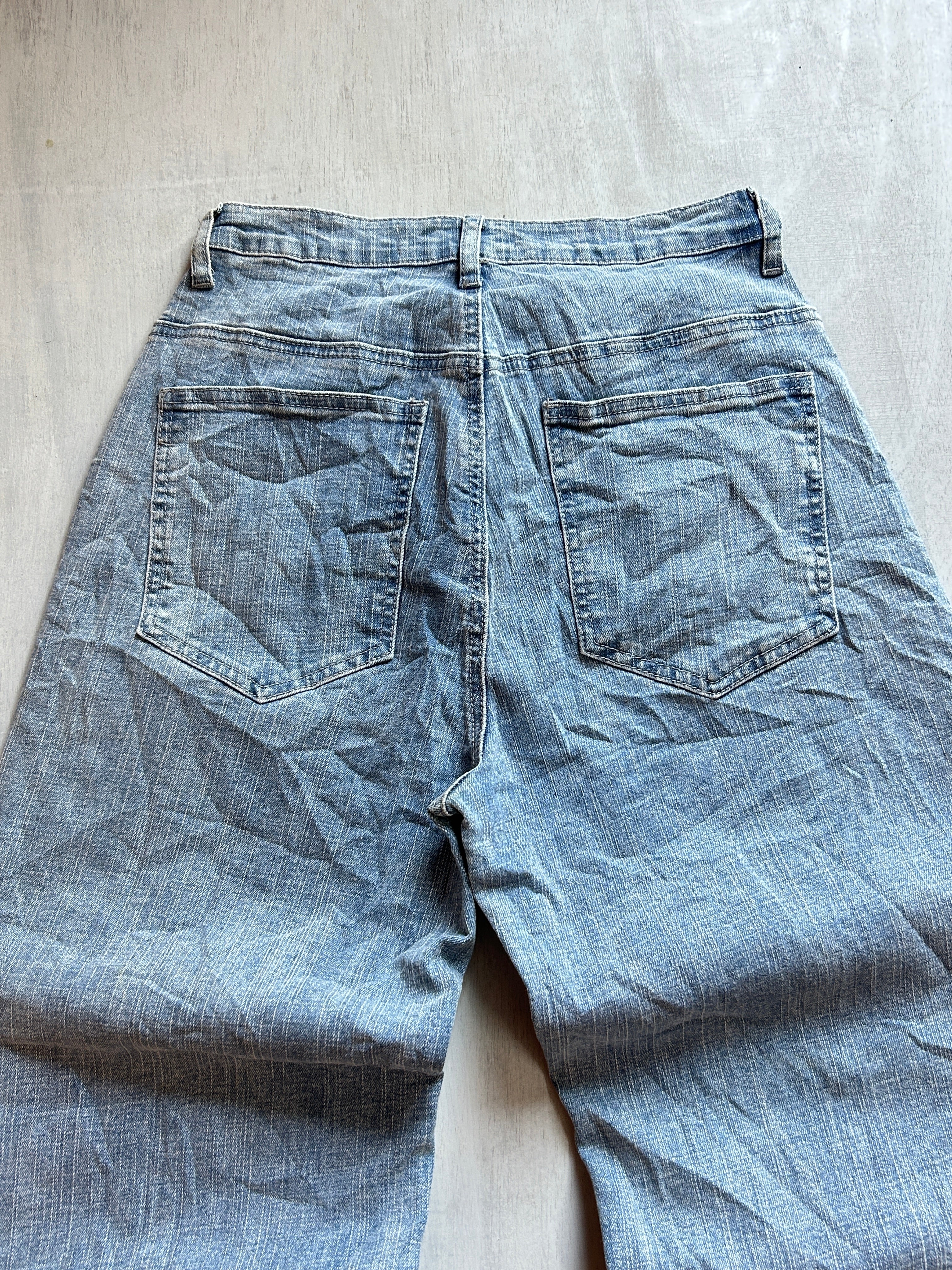 Steel Fade Baggy Denim - (S)