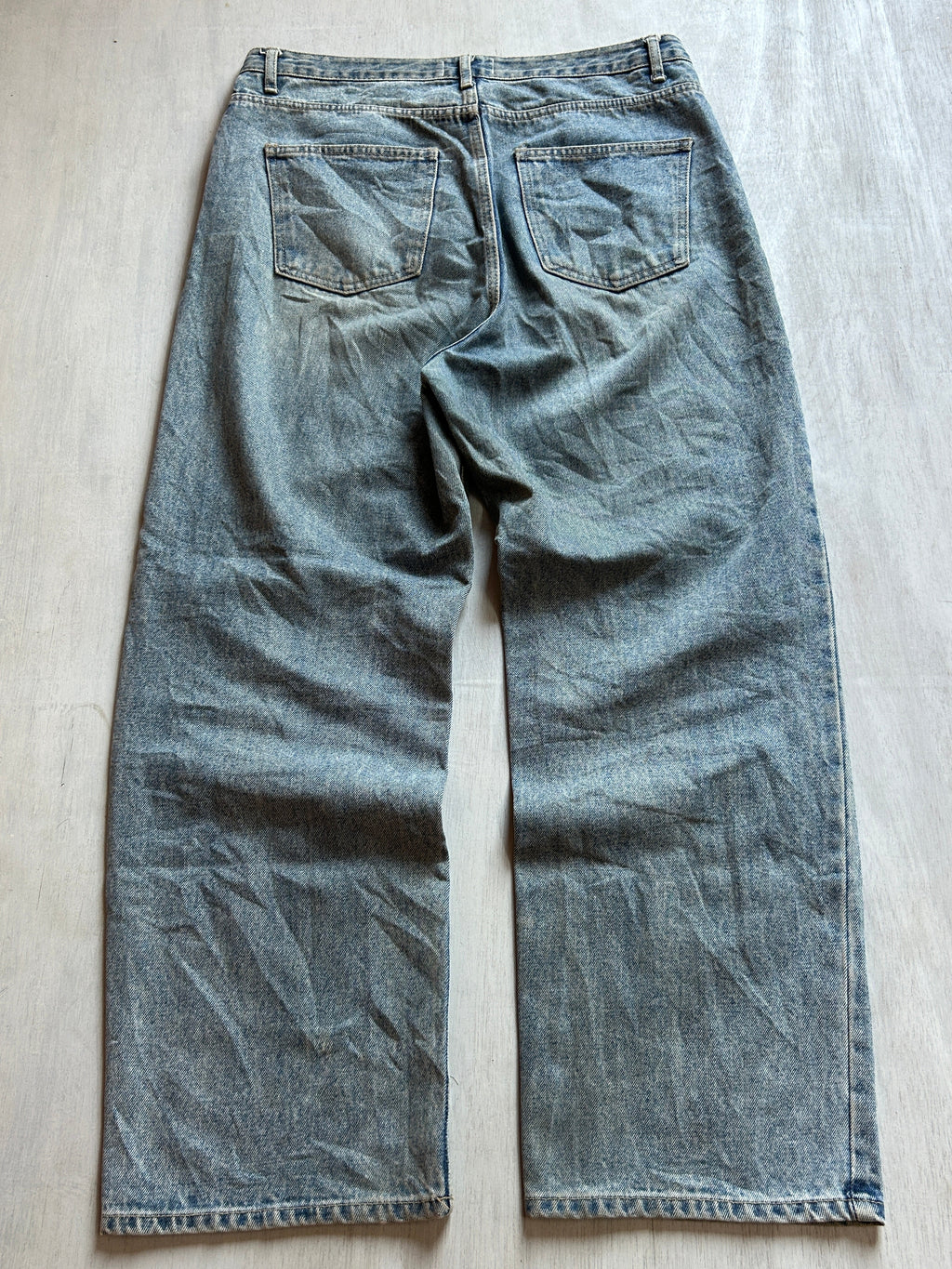 Granite Fade Baggy Denim - (XXL)