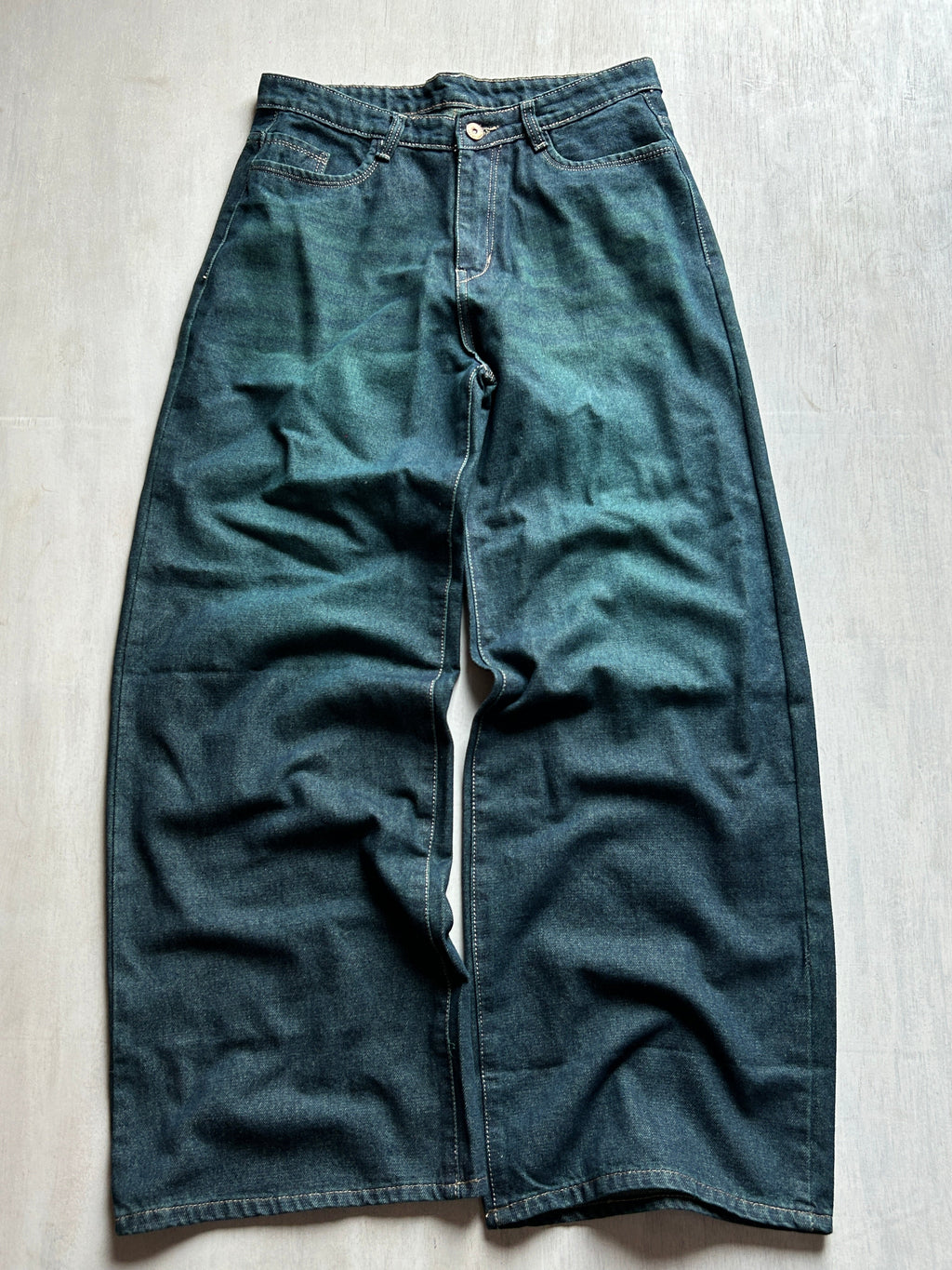 Vintage Blue Baggy Fit Jeans