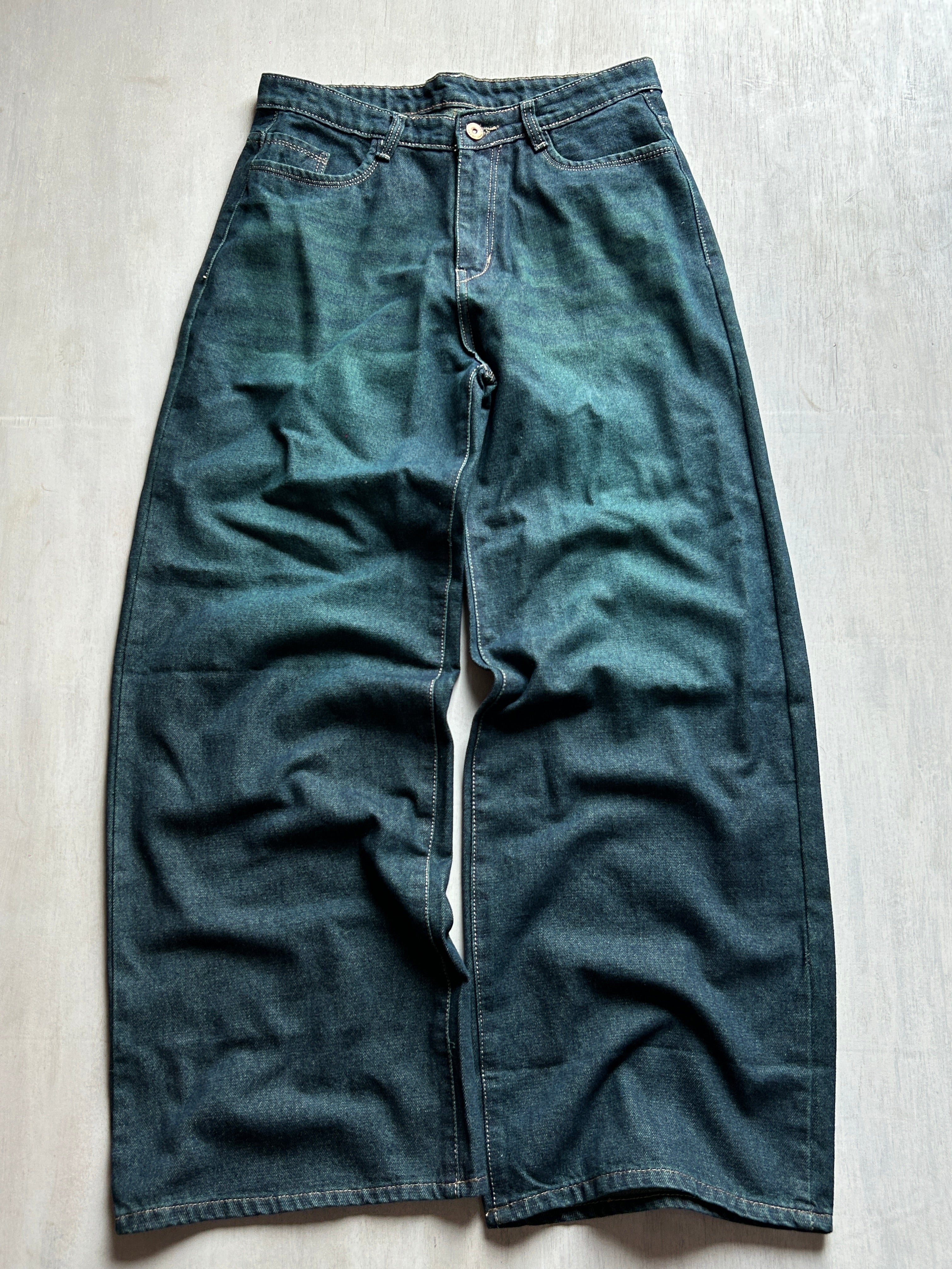 Vintage Blue Baggy Fit Jeans
