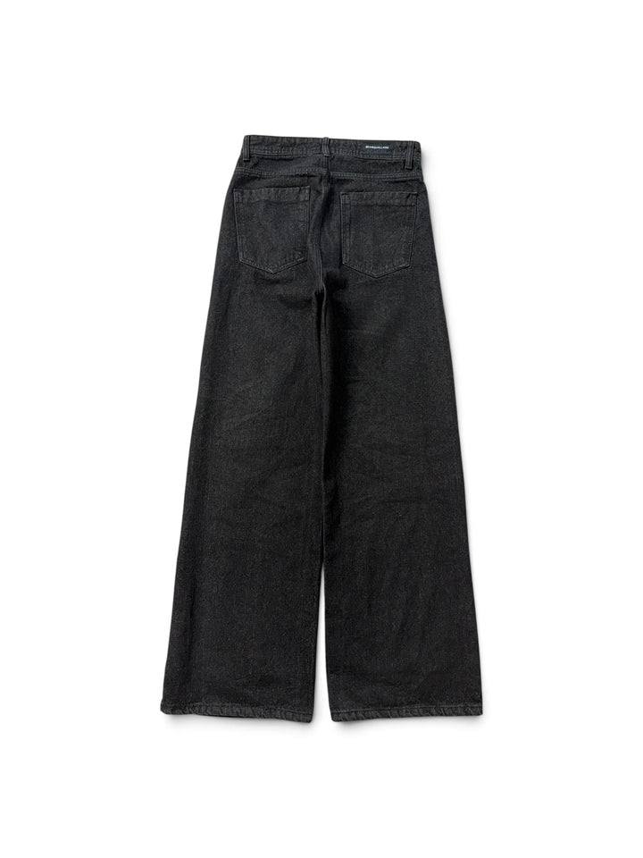 Shadow Black Wide Leg Jeans