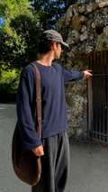 Midnight Oversized Full Sleeve Tee