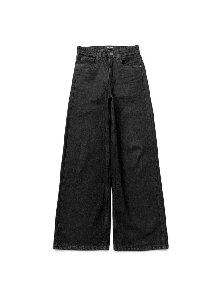 Shadow Black Wide Leg Jeans
